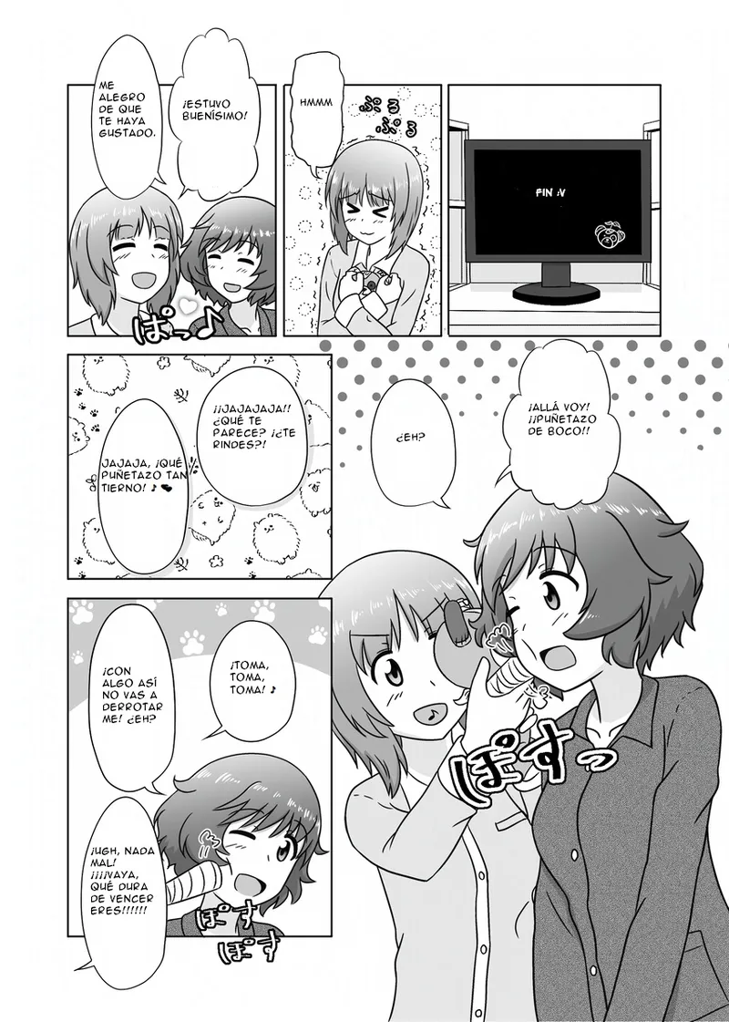 Miho/Yukari yuri erotic manga: "Nothing but Fun Times" page 7 full