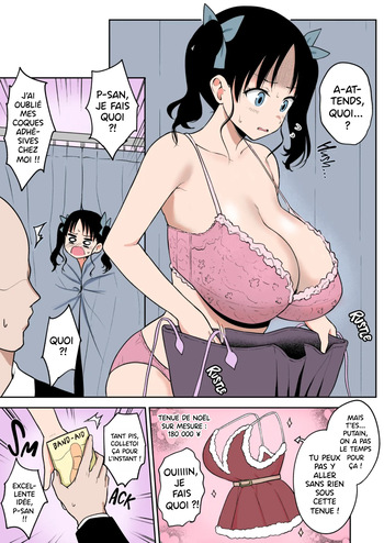 [Yue] Christmas Live de Yarakashita Chounyuu Chika Idol-chan ni Oshioki Sex | Sexe punitif pour l'idole underground aux seins tombants qui a raté un événement live de Noël [French] {hentailuxe.com} [Colorized] cover