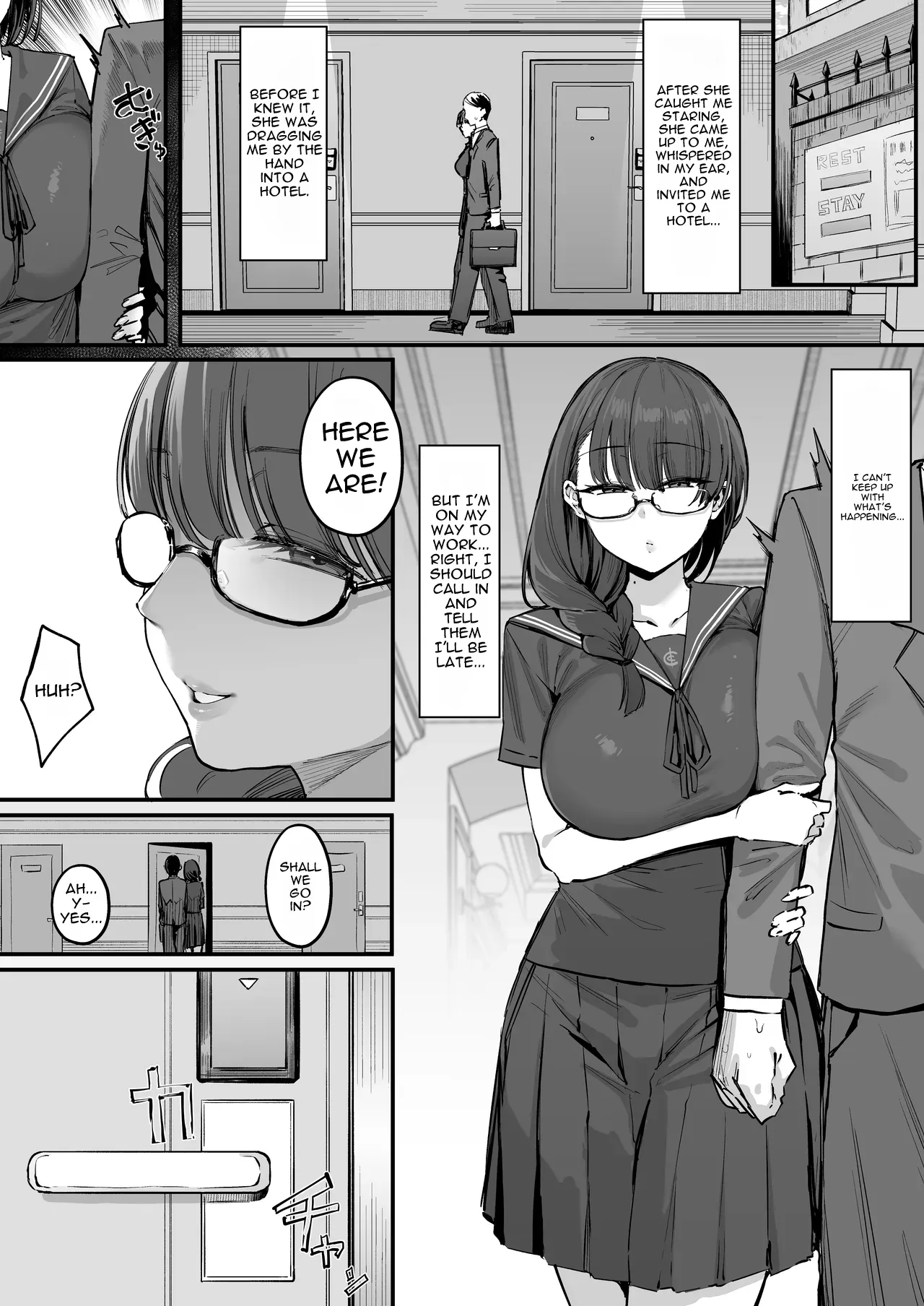 On the Commute, Lured by the Literary Girl... page 2 full