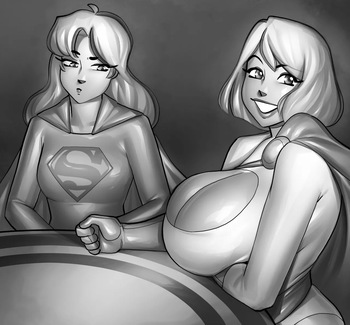 [pH] Supergirl & Powergirl cover