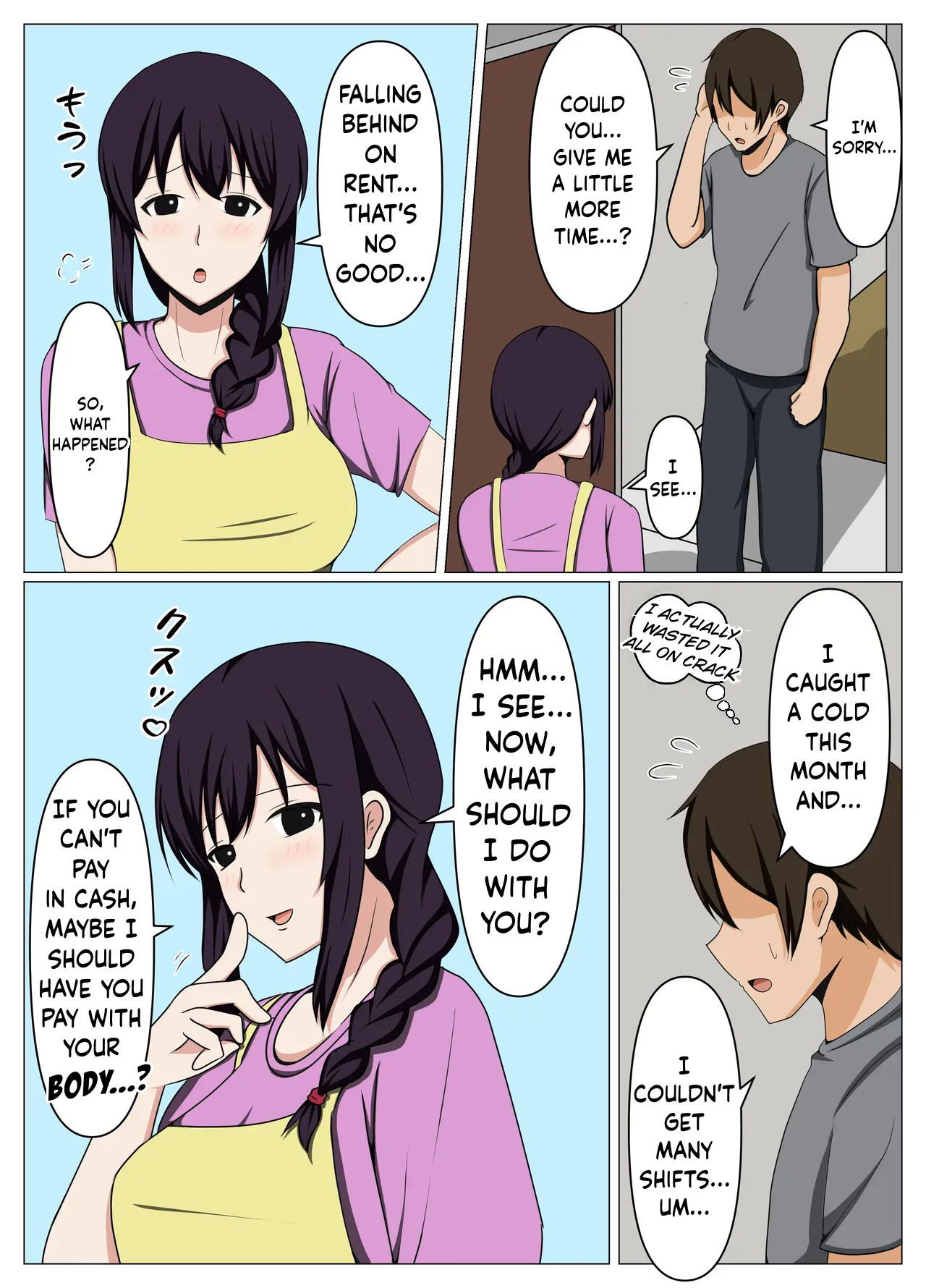 My Widowed Landlady Is Pent-up, So I Paid Rent With My Body page 3 full