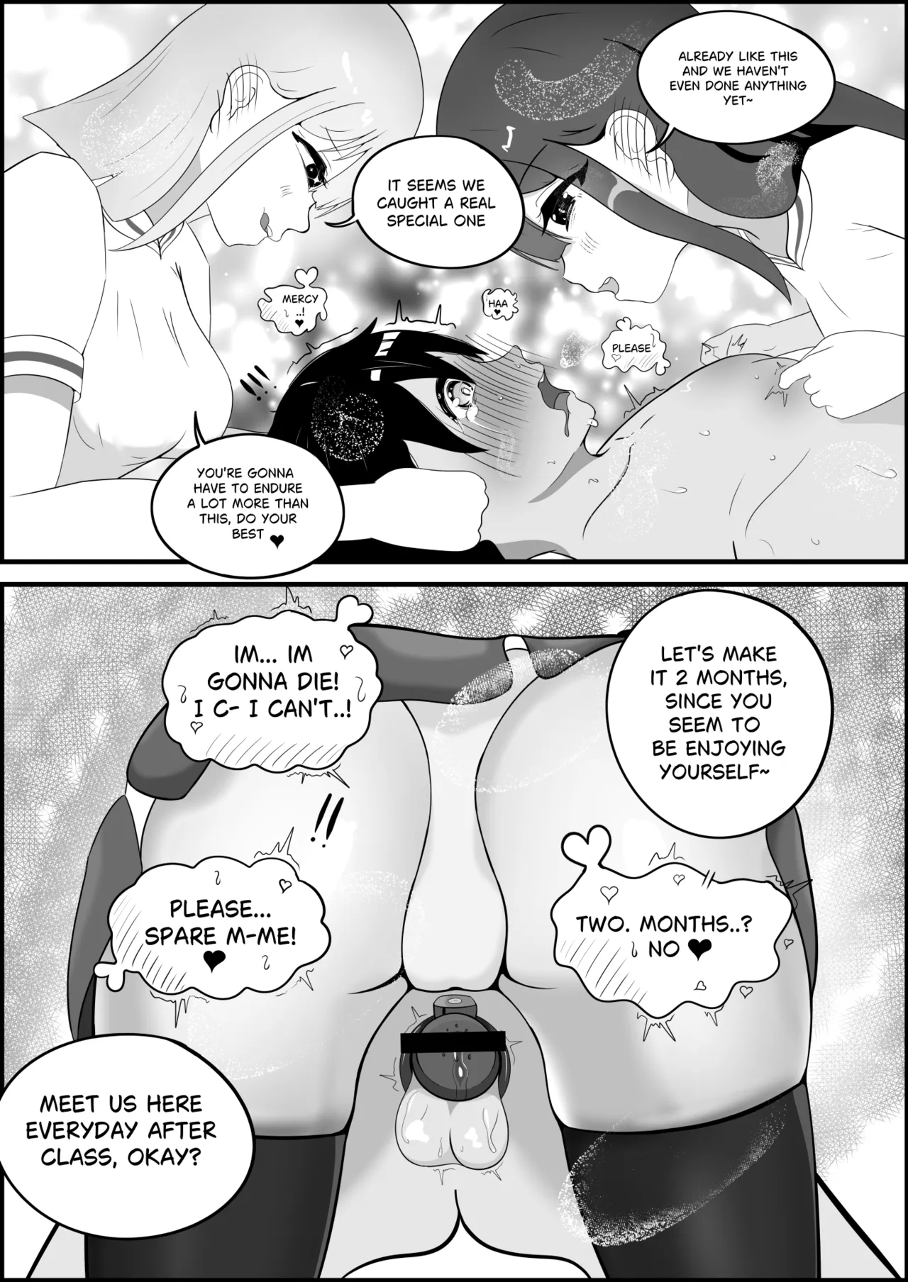 The "Masturbating at School" Club! page 10 full