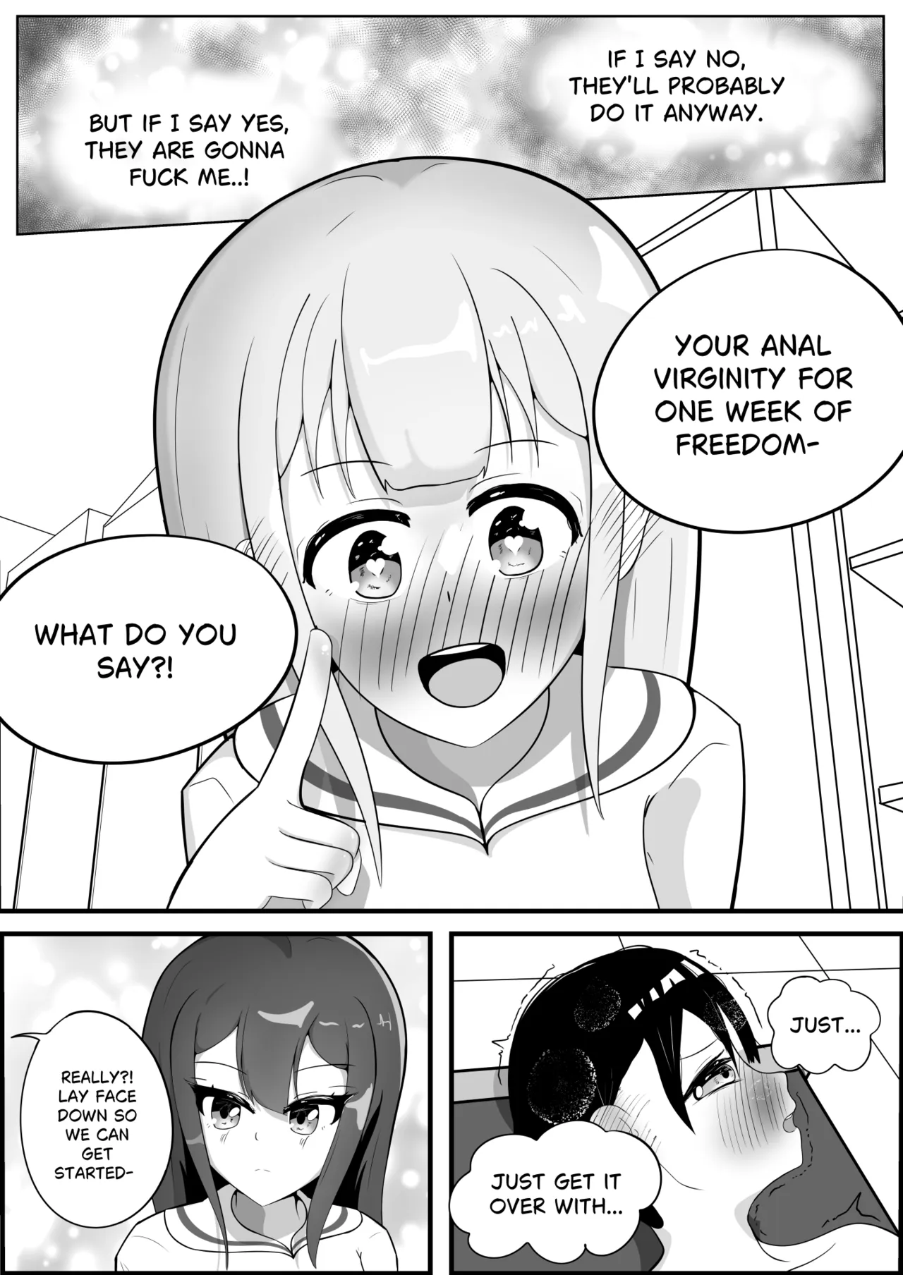 The "Masturbating at School" Club! page 12 full