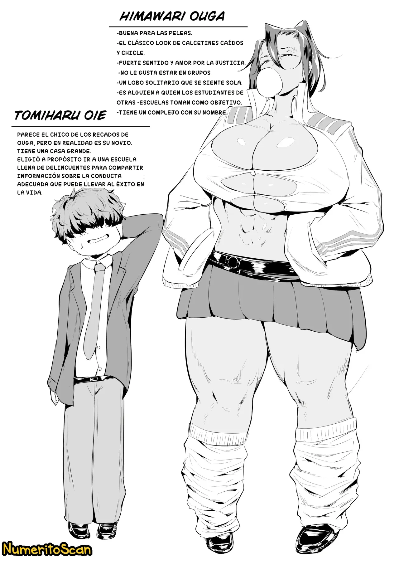 Ogre-senpai wa Renai Taishitsu｜La Ogro-senpai es Muy Curvilínea page 1 full