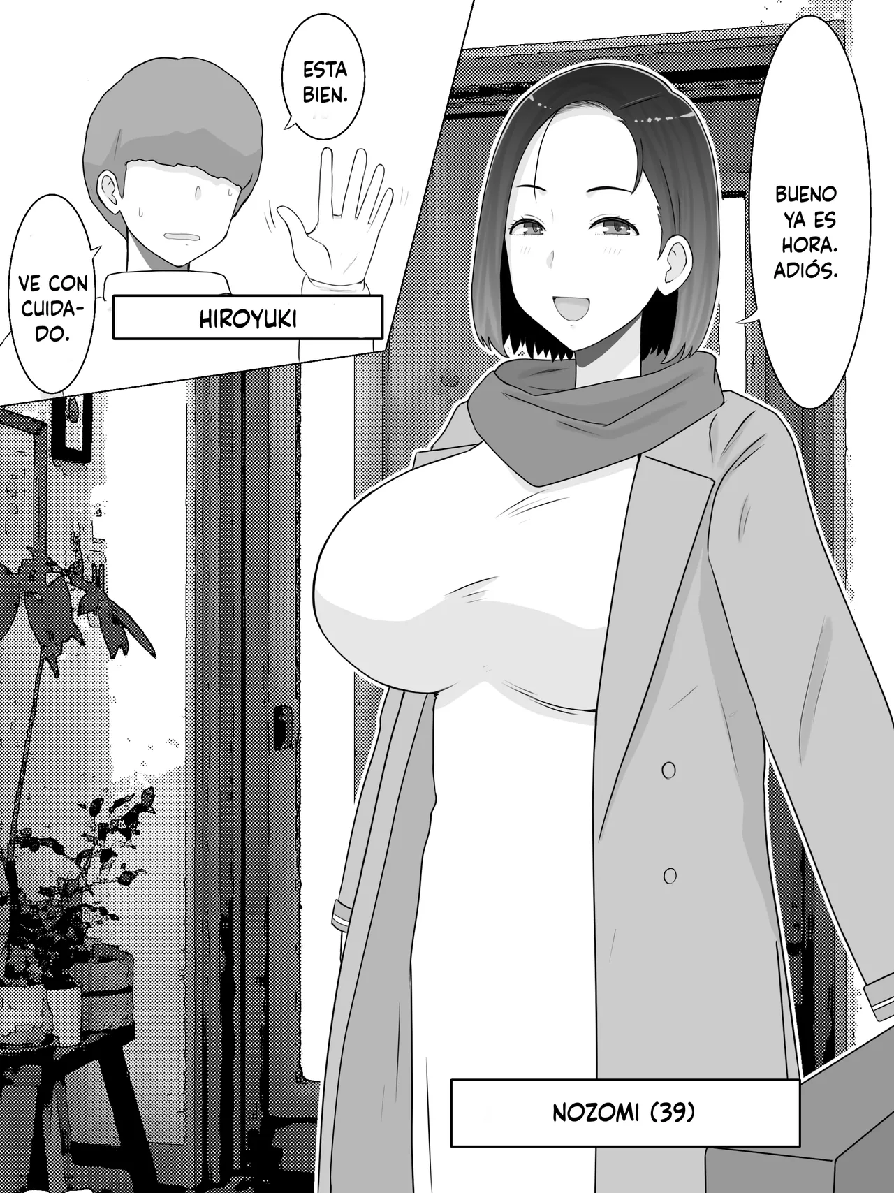 Hanshokubo 4 Musuko no Doukyuusei to Ero Onsen de Kozukuri Shimasu. page 3 full