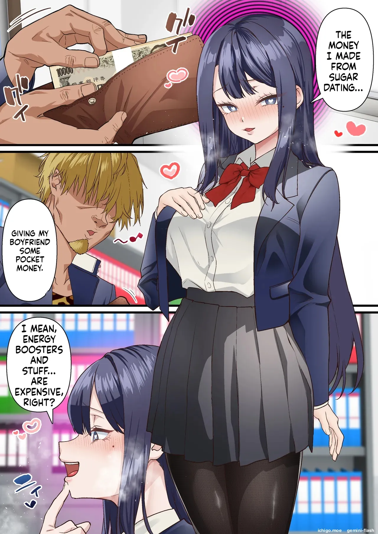 Saimin Charao to Netorare Seitokai NTR Vol. 4 page 4 full