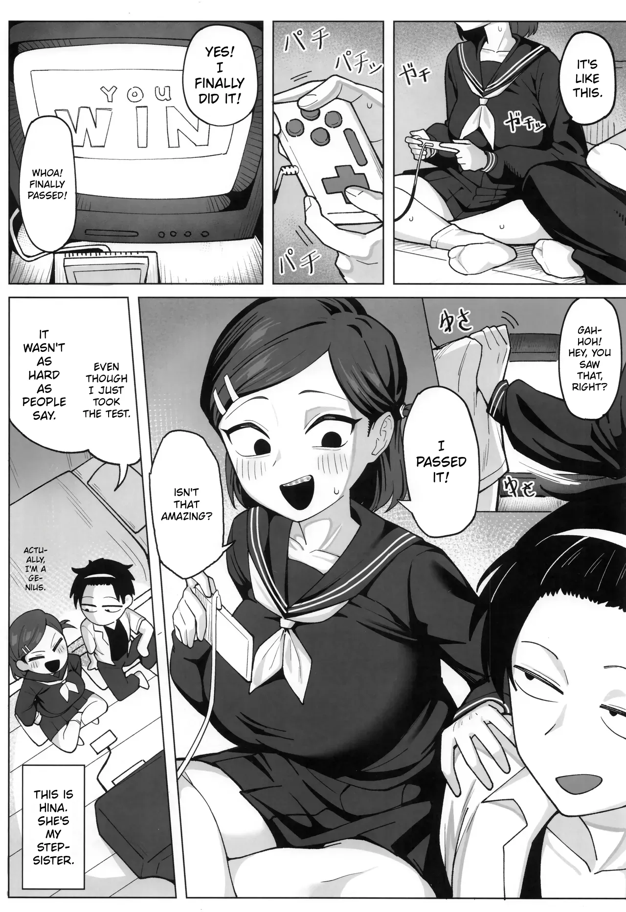 Couldn't resist step-sister who doesn't understand personal space page 2 full