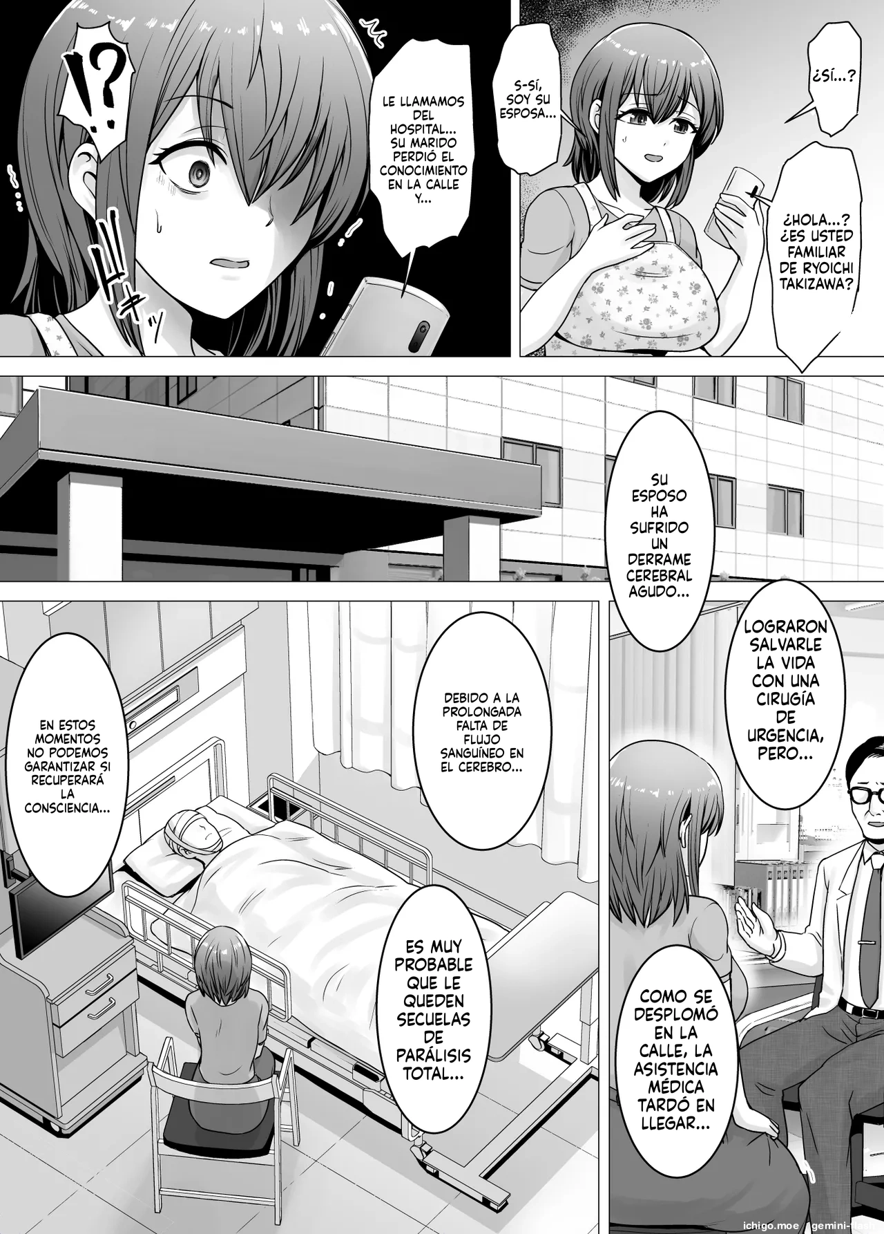 Aisuru Tsuma ga Zetsurin Shachou no Te ni Ochita Sono Hi 1  MTL page 6 full