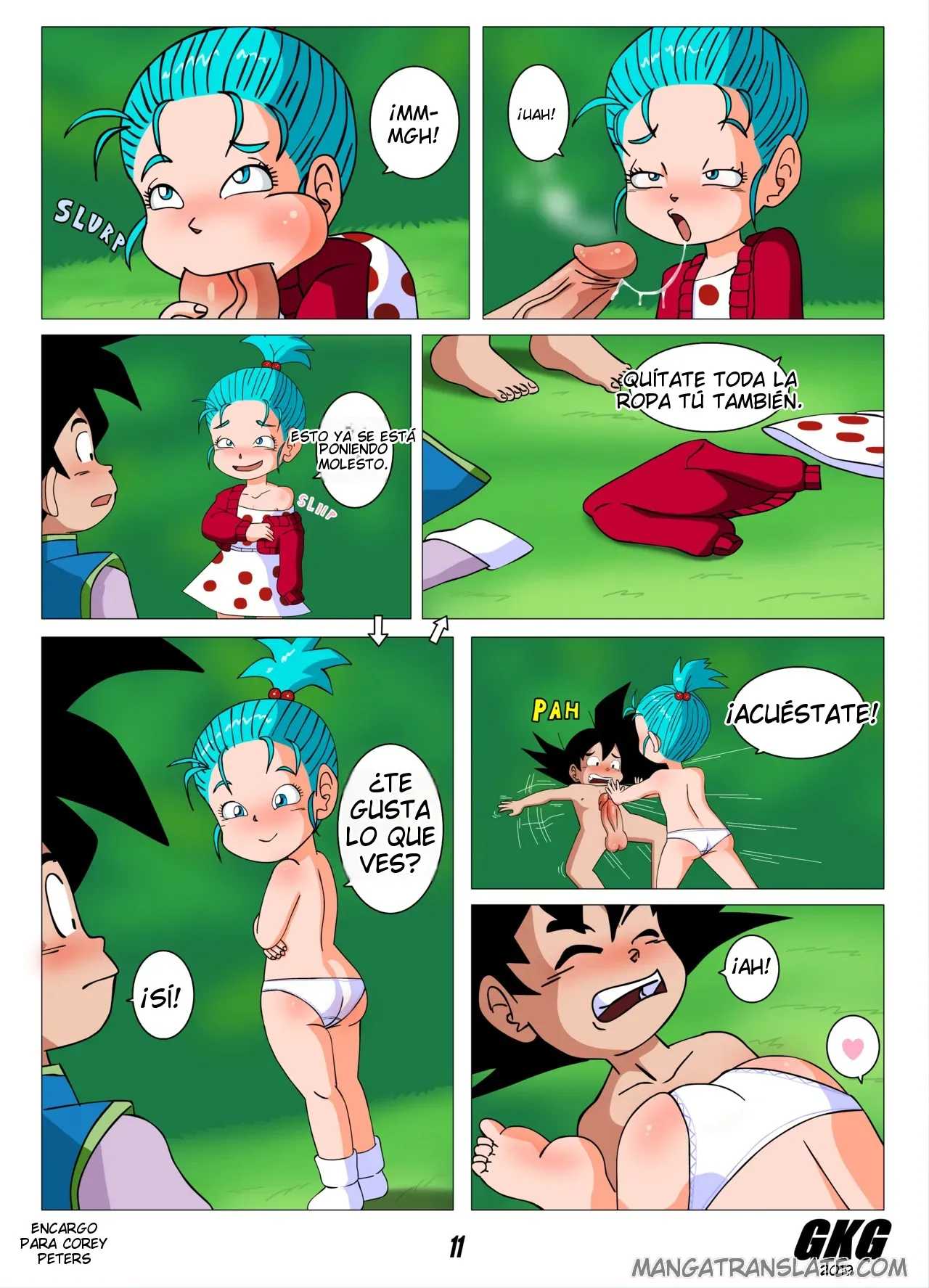Bura and Goten Comic page 11 full