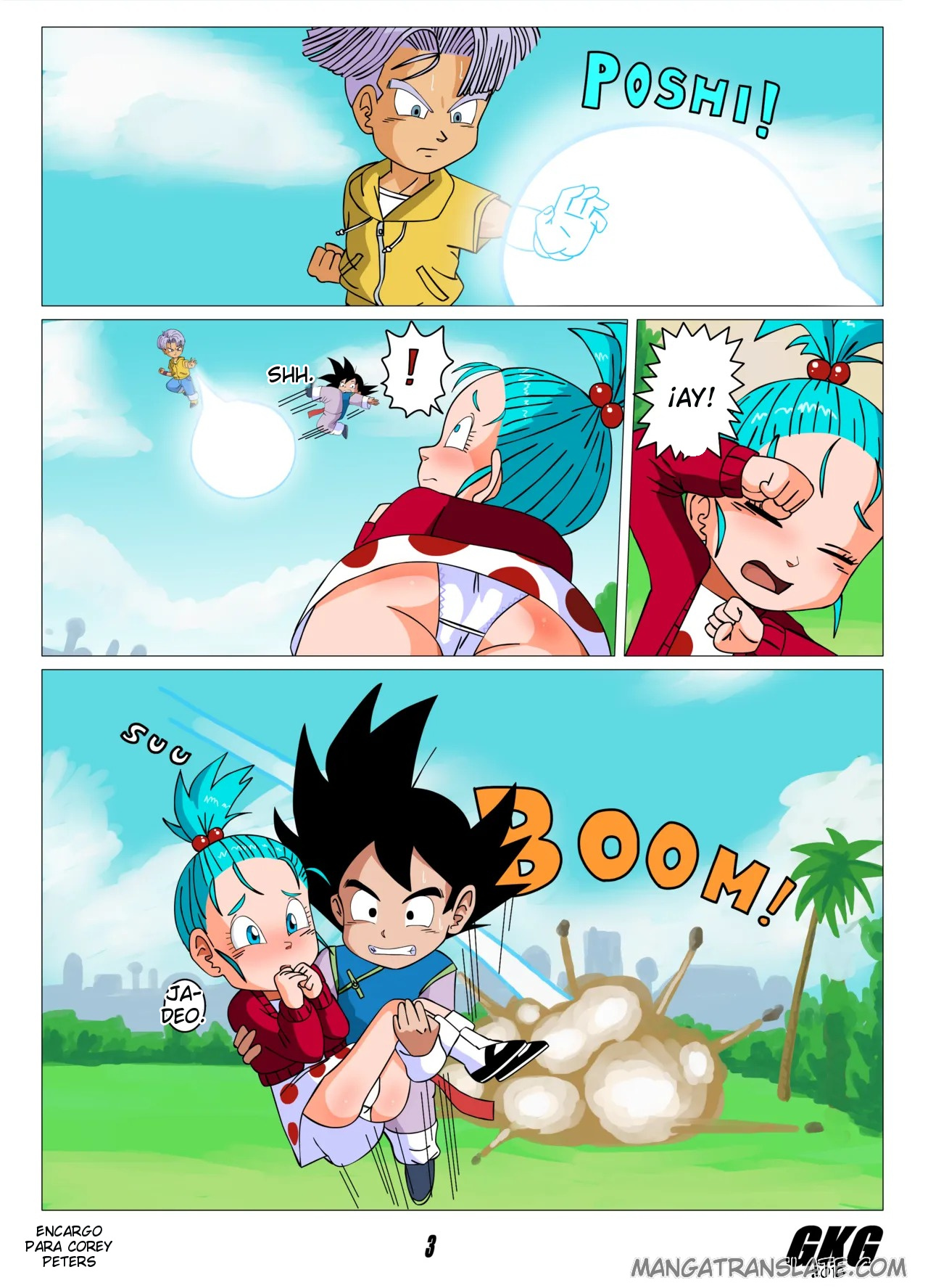 Bura and Goten Comic page 3 full
