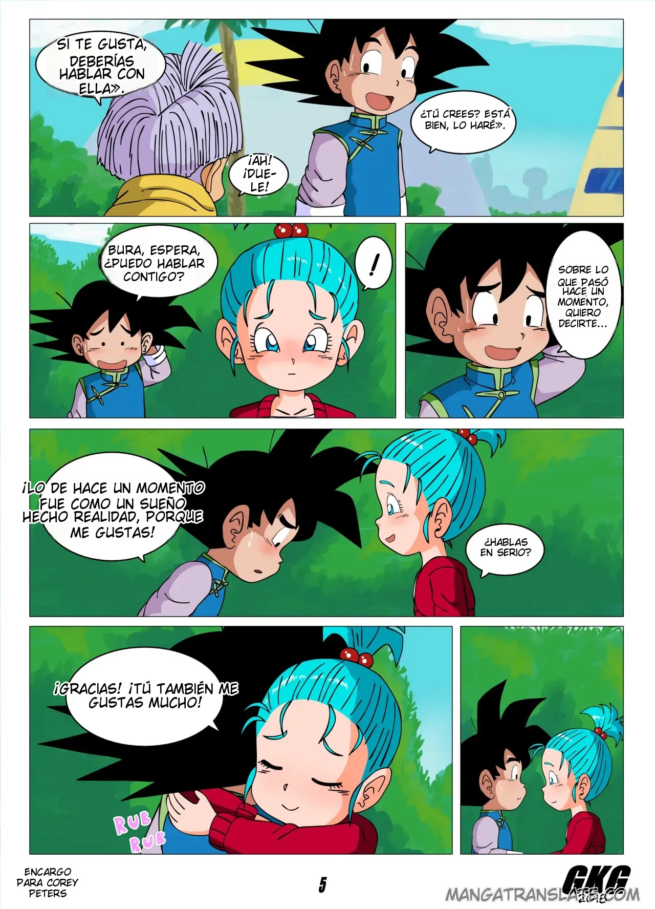 Bura and Goten Comic page 5 full