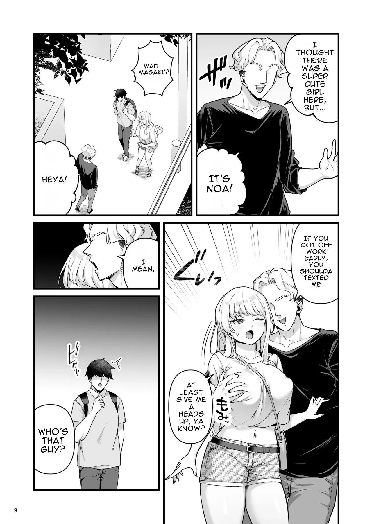 Kareshi Mochi Kyonyuu Beit Gal to Mechakucha Sex shita Hanashi 4 page 11 full