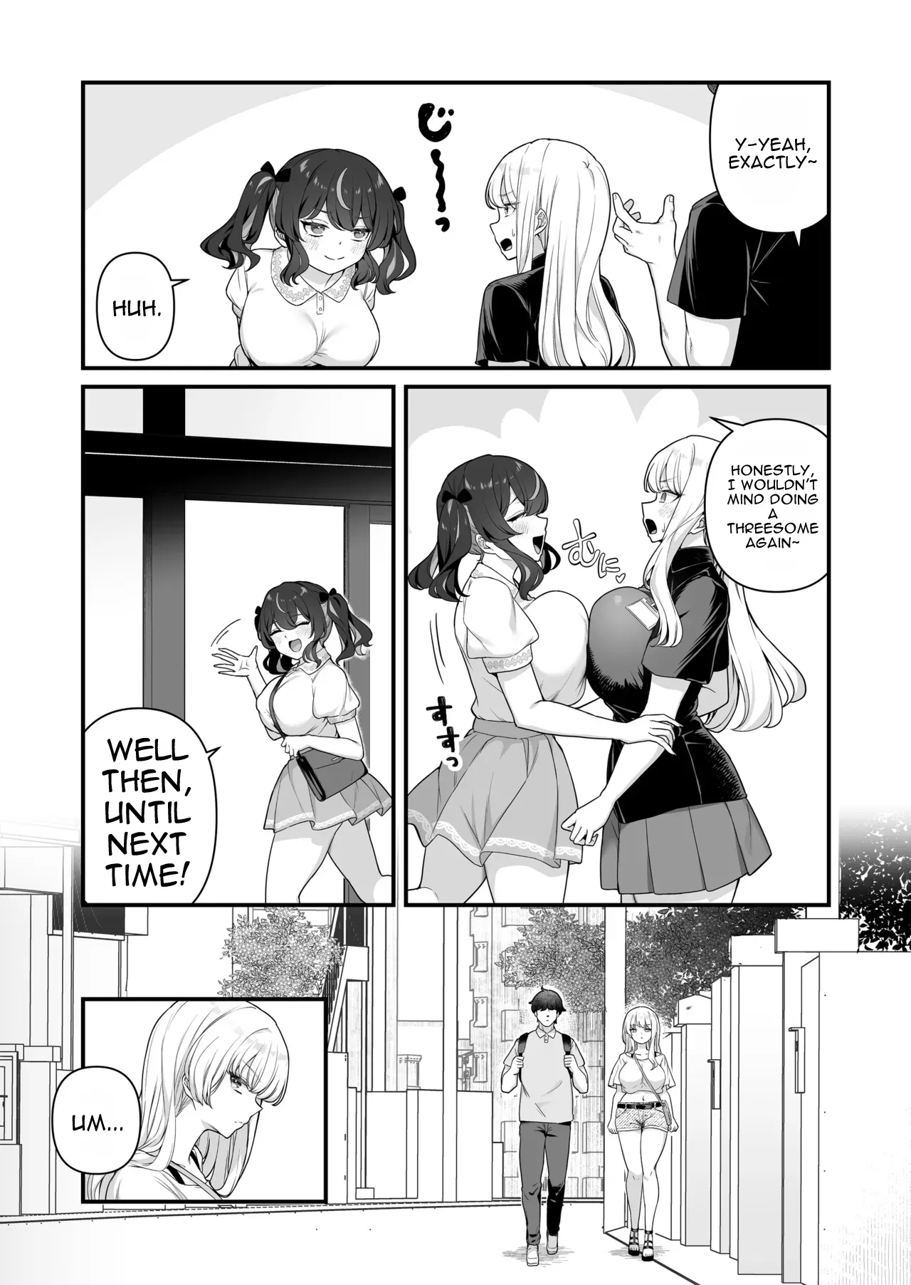 Kareshi Mochi Kyonyuu Beit Gal to Mechakucha Sex shita Hanashi 4 page 9 full