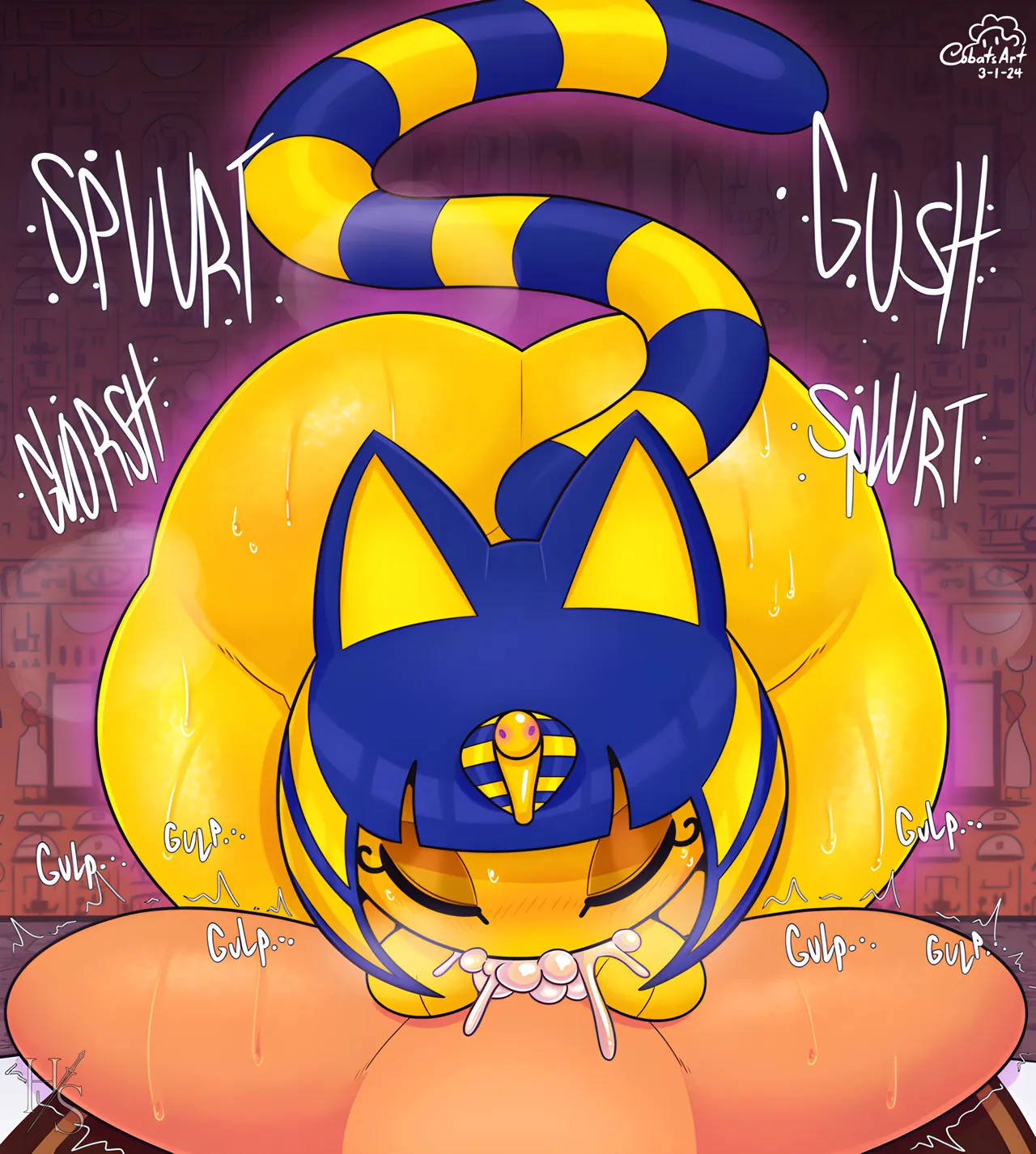 Confessing to Ankha | Confesión A Ankha page 8 full