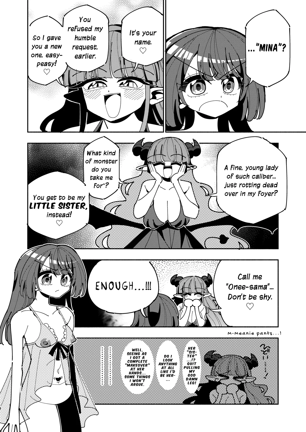 TS Fukushuusha wa Inma no Imouto ni Naru | Gender-Bended Avenger Turned Succubus Sister page 8 full