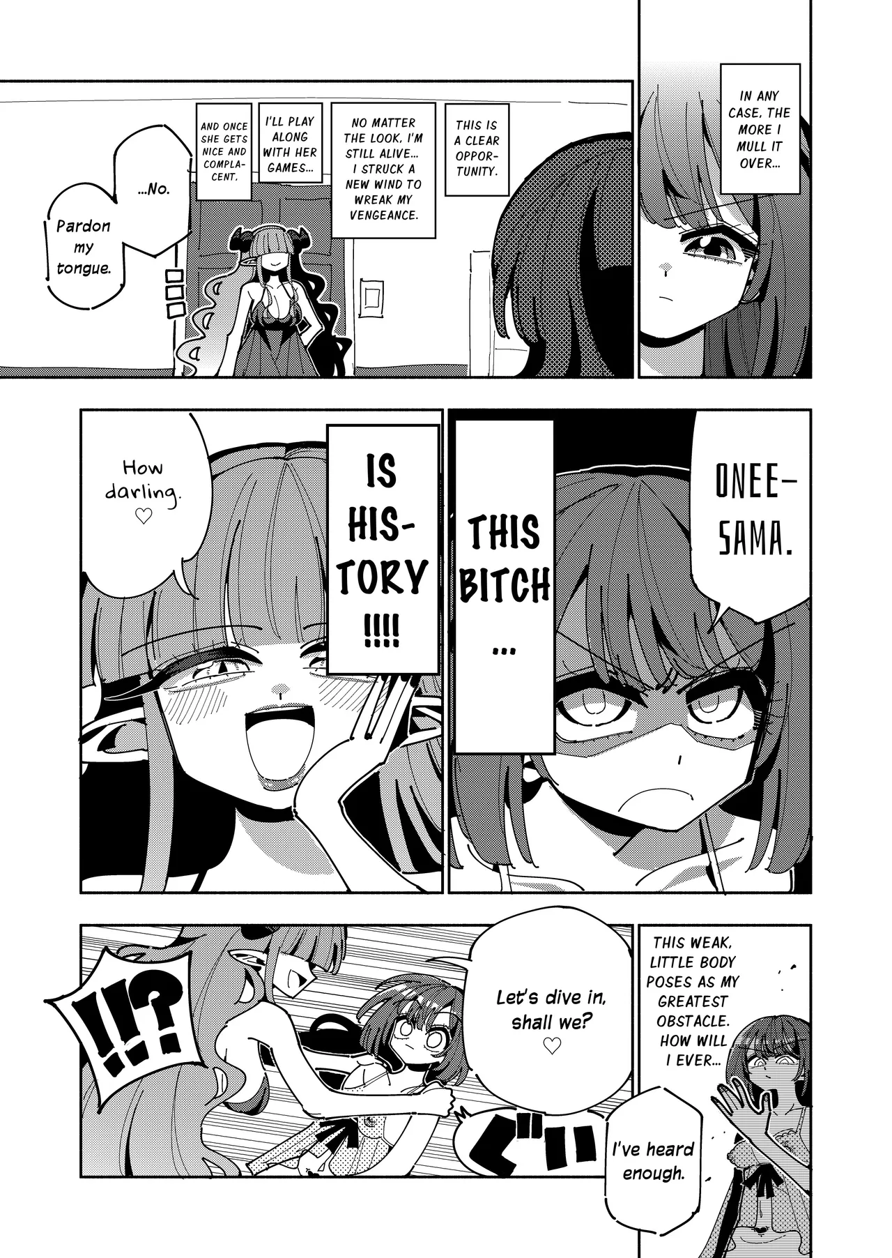 TS Fukushuusha wa Inma no Imouto ni Naru | Gender-Bended Avenger Turned Succubus Sister page 9 full