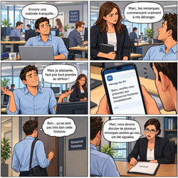 Sanction au bureau