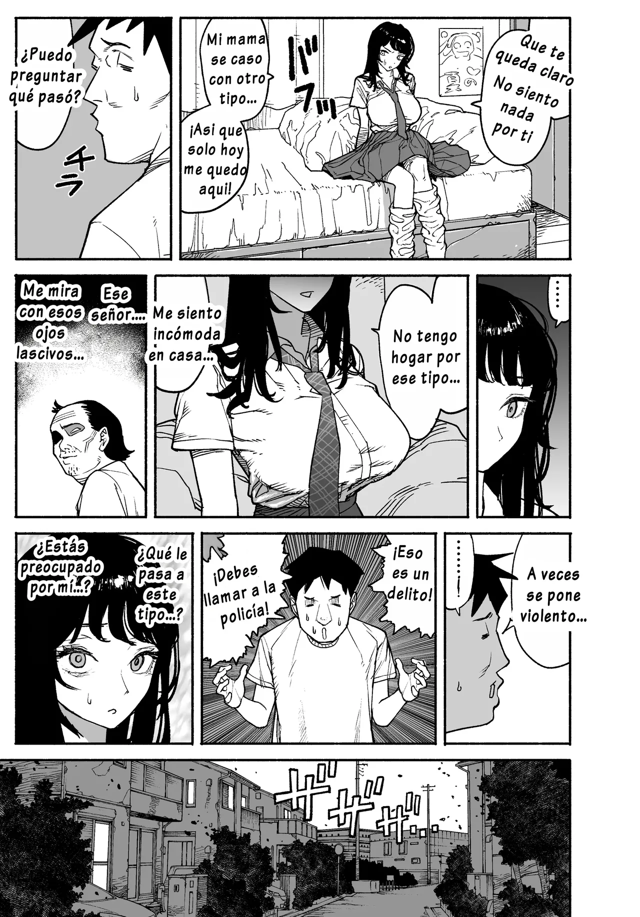 Gyaru ga Tomari ni Kita node Nakadashi Hachi Sasete Moratta Hanashi.｜Una Gyaru Vino a Pasar la Noche y Acabé Dentro de Ella. page 11 full