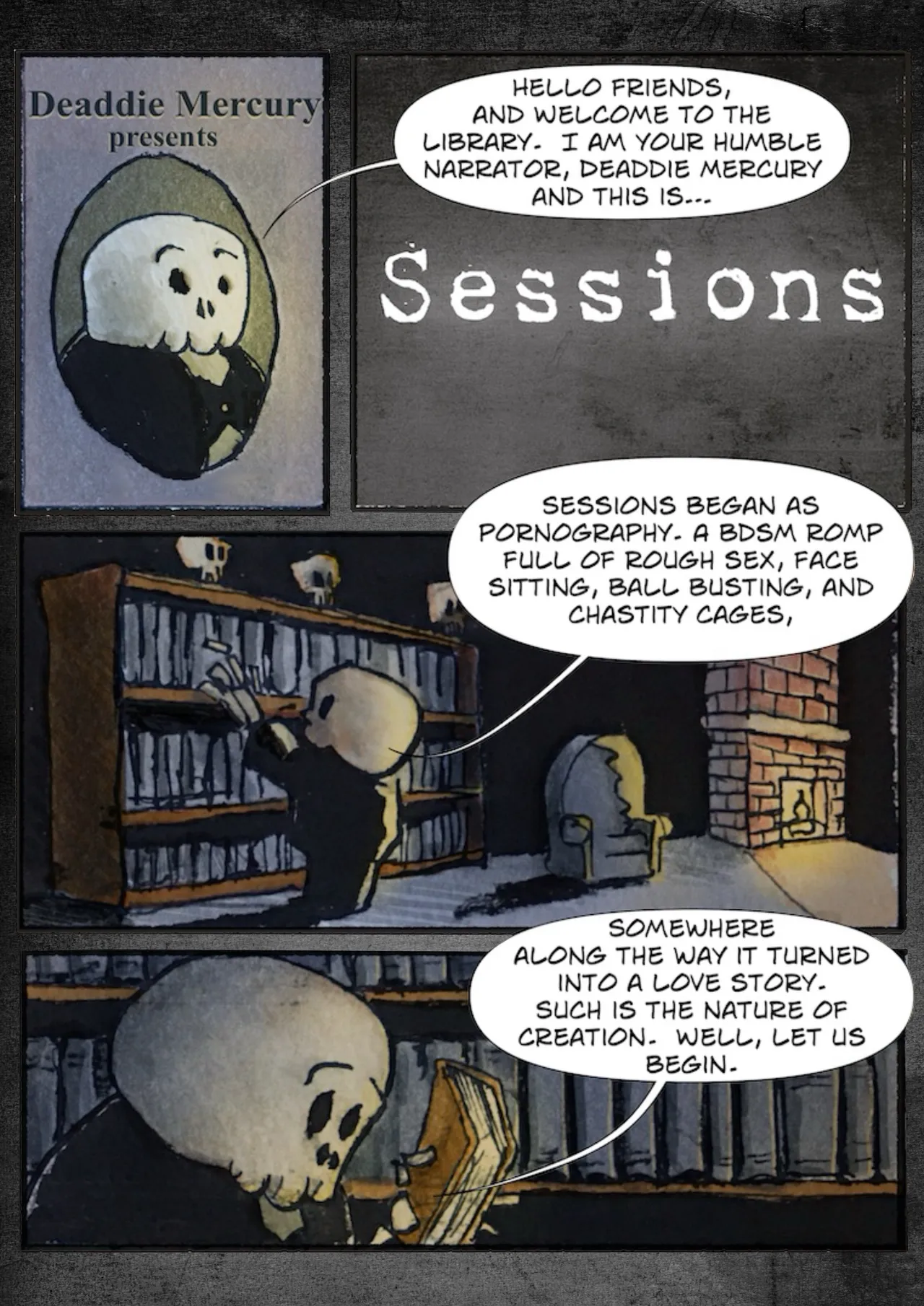 Sessions, by Deaddie Mercury - issue 1 page 2 full