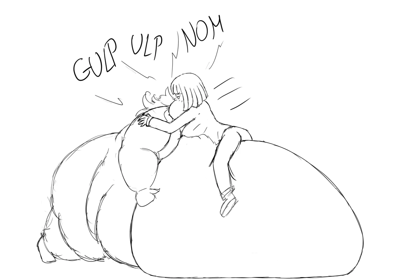 Shouta eats Lucoa + Kanna eats Tohru and Kobayashi page 9 full