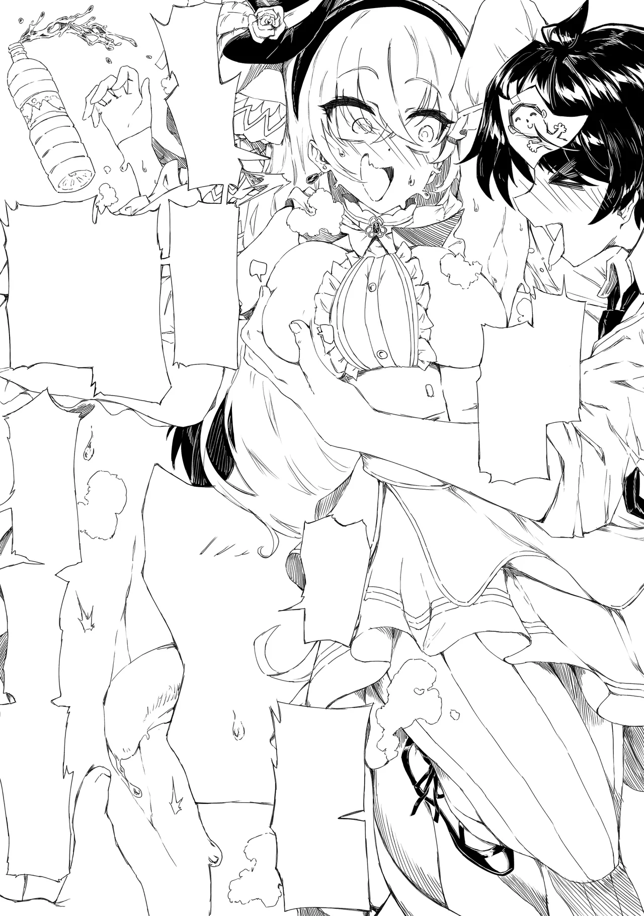 汗だくサクラコさまといちゃラブえっちする漫画 page 12 full