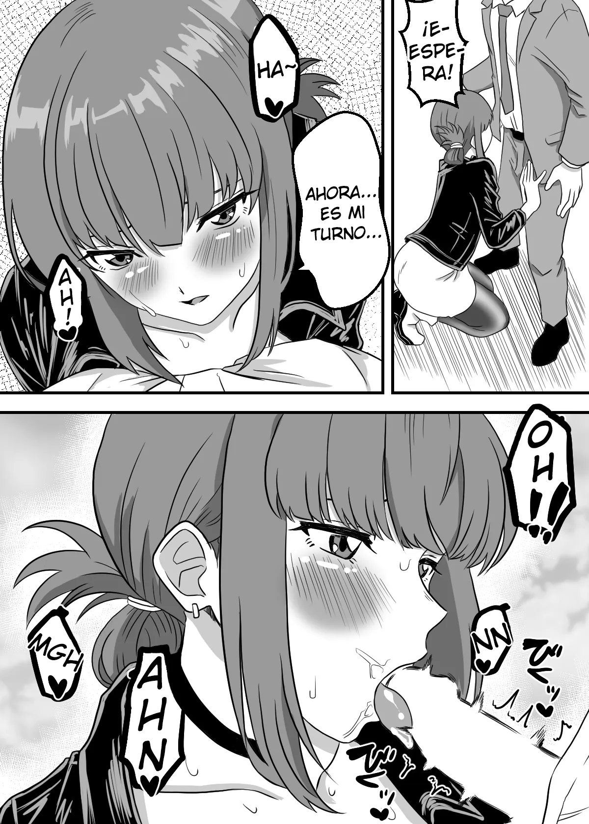 ¿Qué Están Fumando los Dos Detrás del Supermercado ~Lo que Sasaki-san y Tayama Realmente Quieren Probar~  Spanish page 10 full