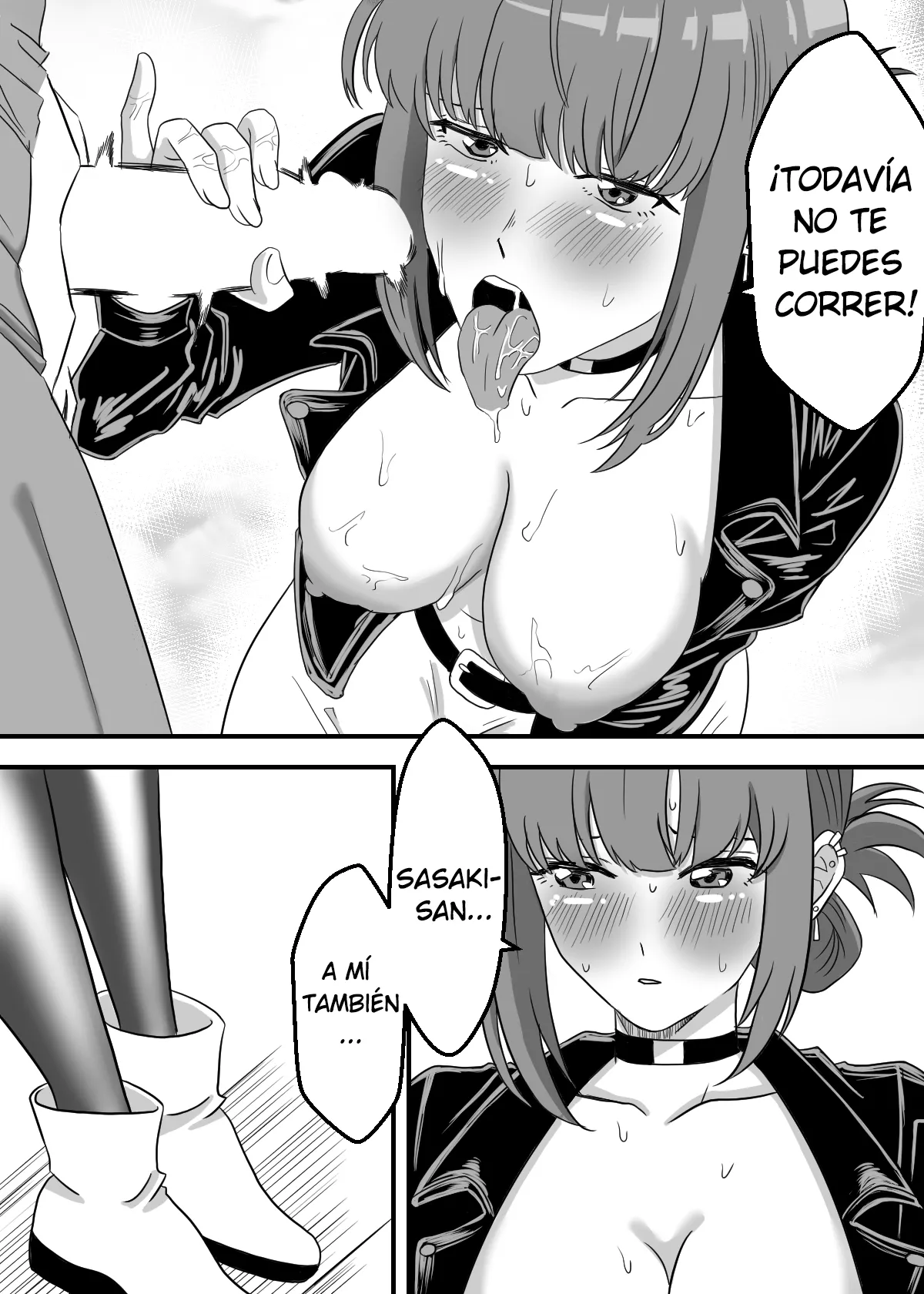 ¿Qué Están Fumando los Dos Detrás del Supermercado ~Lo que Sasaki-san y Tayama Realmente Quieren Probar~  Spanish page 12 full
