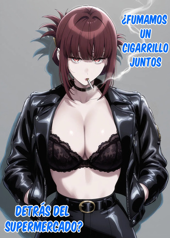 [Hamachi Tomosaku] ¿Qué Están Fumando los Dos Detrás del Supermercado ~Lo que Sasaki-san y Tayama Realmente Quieren Probar~ (Super no Ura de Yani Suu Futari) Spanish cover
