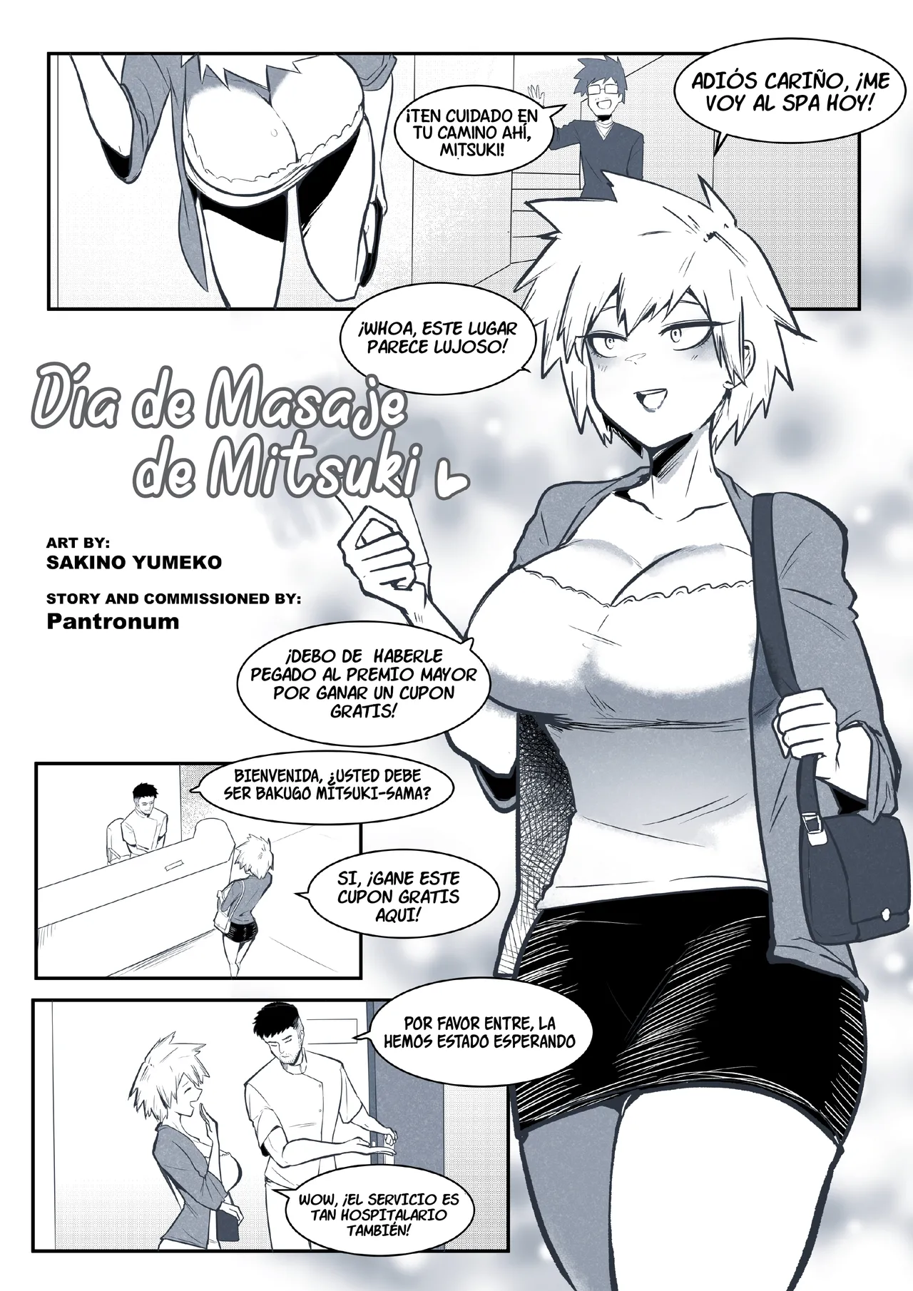 Día de Masaje de Mitsuki page 1 full