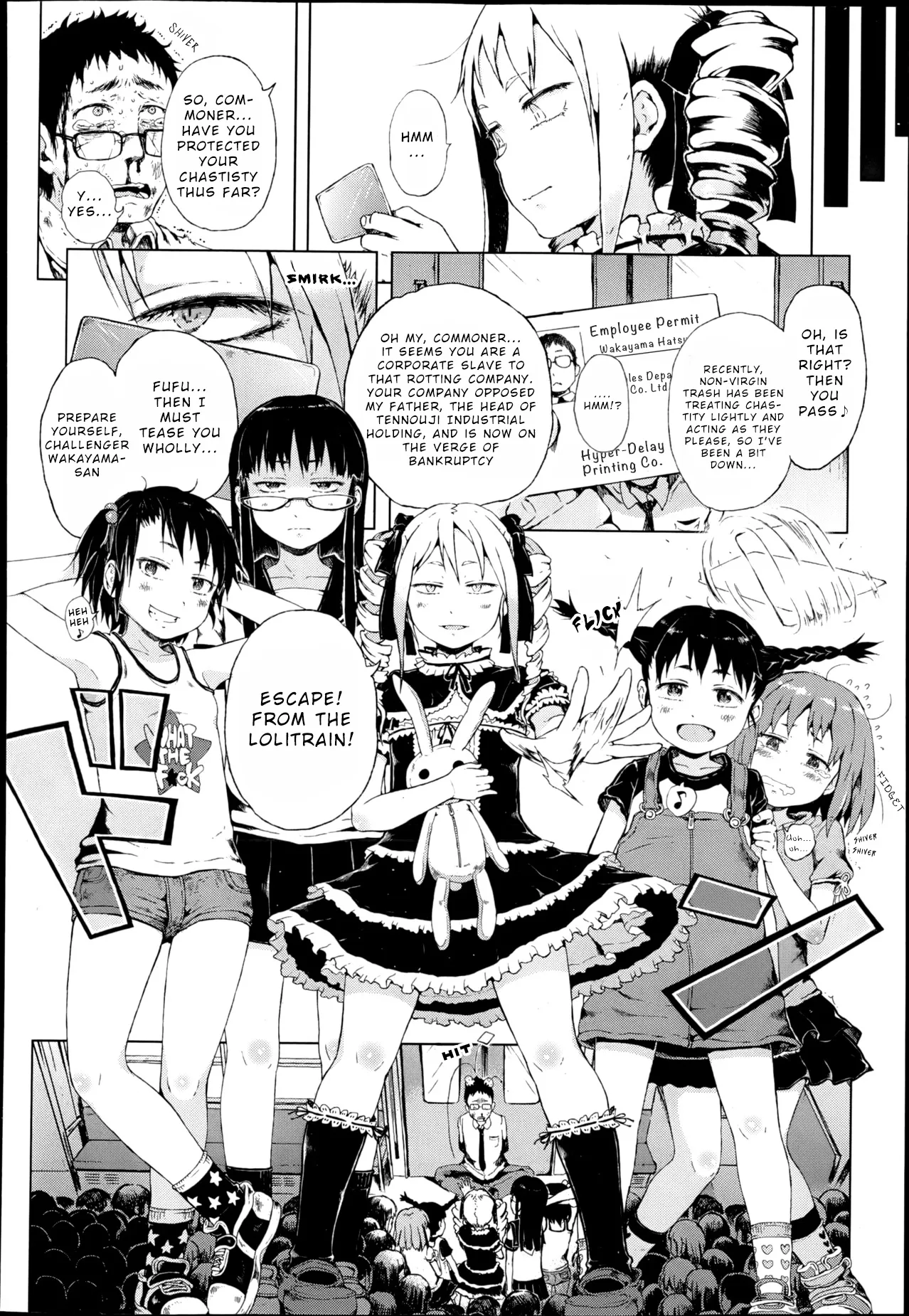 Dasshutsu! Chibikko Senyou Sharyou Zenpen / Escape From The Loli Train! Chapter 1 page 4 full