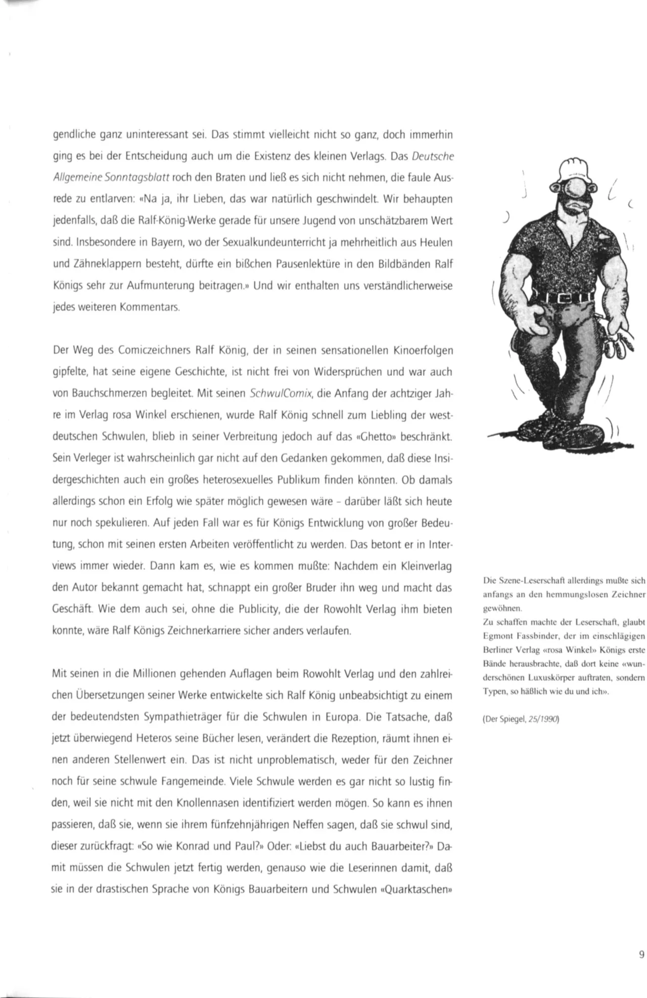 Mal mir mal nen Schwulen : Das Buch zu Ralf König page 10 full