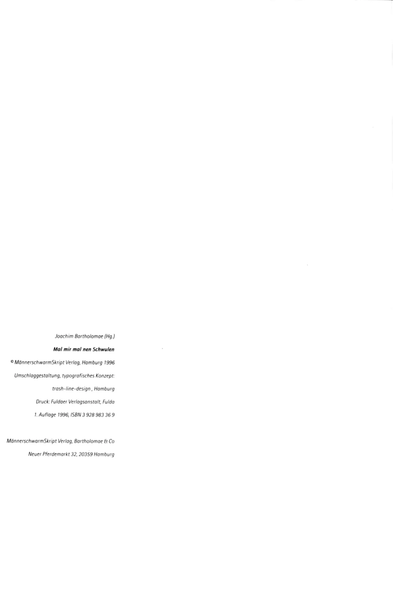 Mal mir mal nen Schwulen : Das Buch zu Ralf König page 3 full