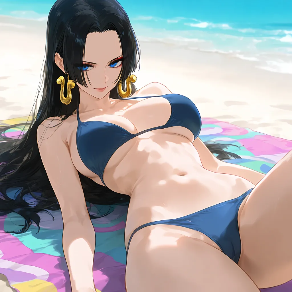 LewdShores_BonusPack_one piece beach day page 2 full
