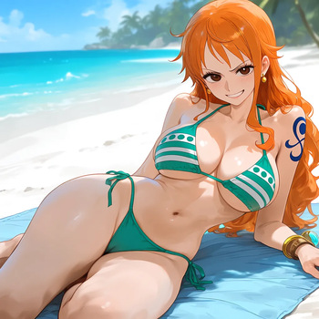 LewdShores_BonusPack_one piece beach day cover