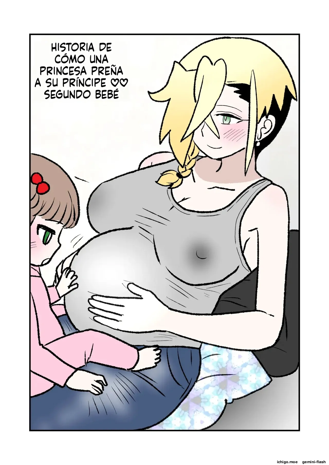 Ouji ♀ ga hime ♂ no akachan un jau hanashi 2  MTL page 2 full