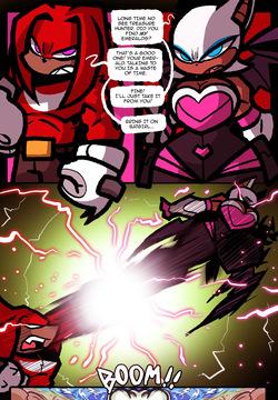 Knuckles VS Rouge