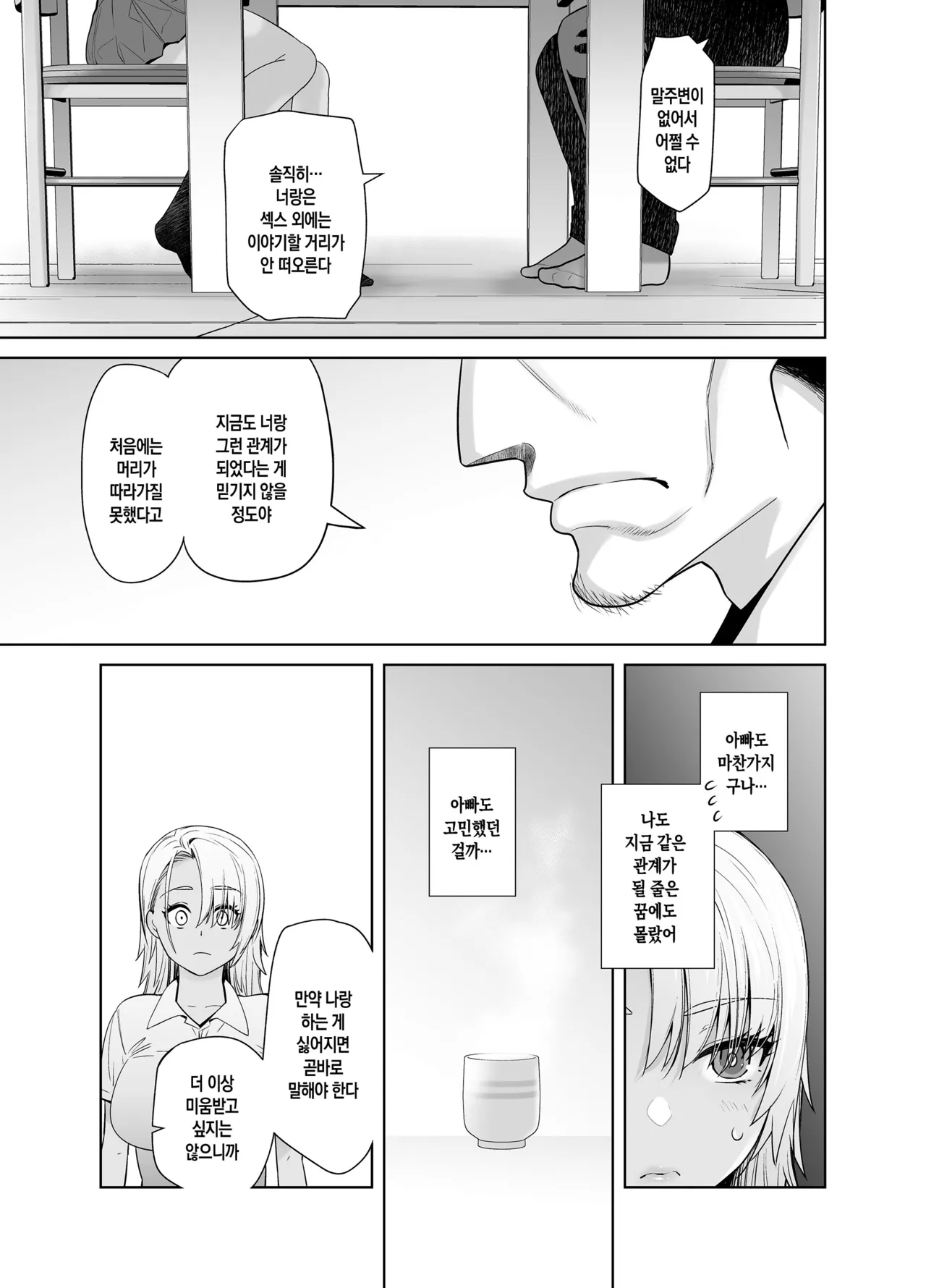 Gal Musume ga Chichioya to no Aijoux 3 |  갸루 딸이 아버지와 애정 섹스 page 7 full