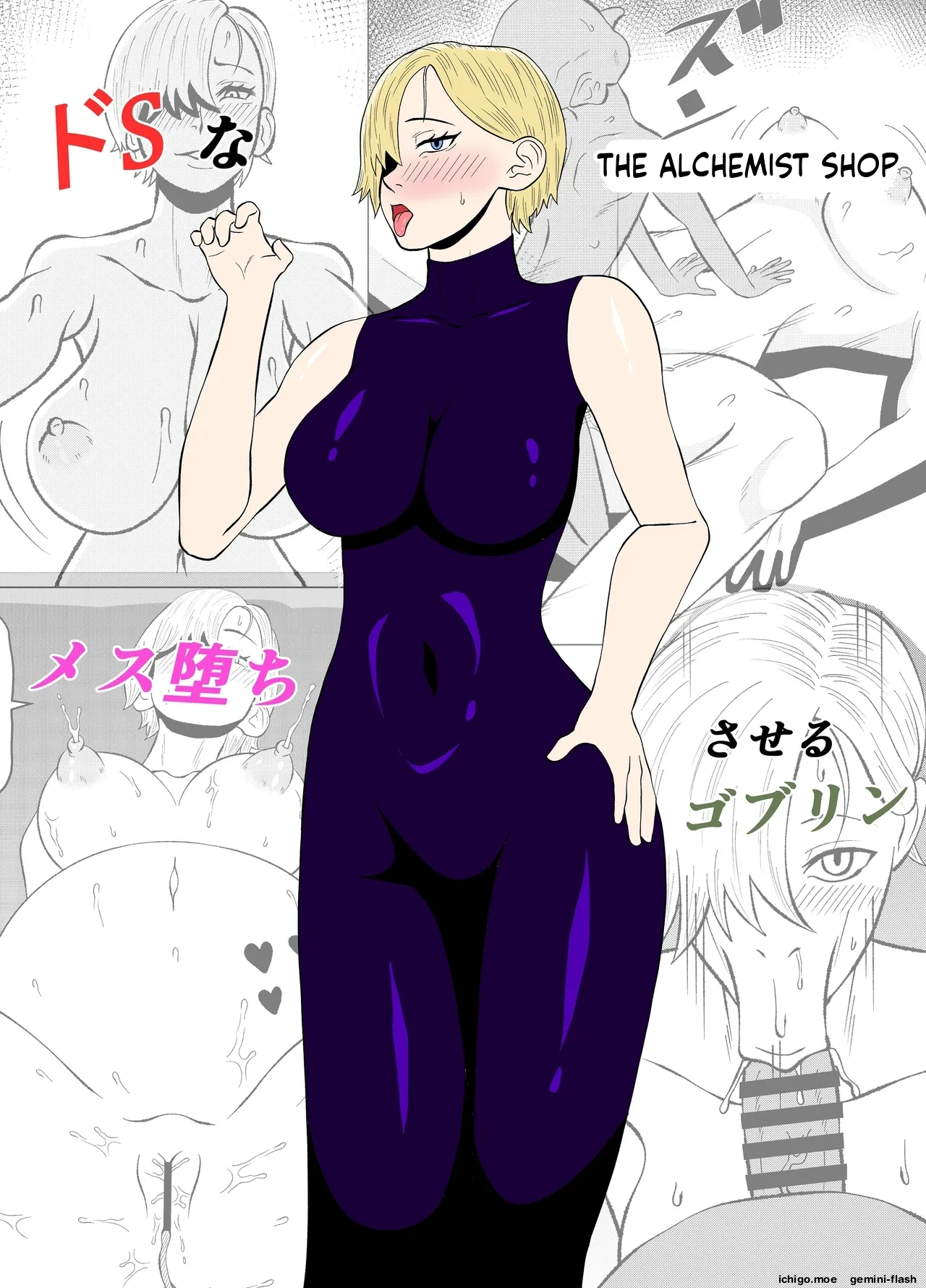 ドSな調合屋さんをメス堕ちさせるゴブリン page 1 full