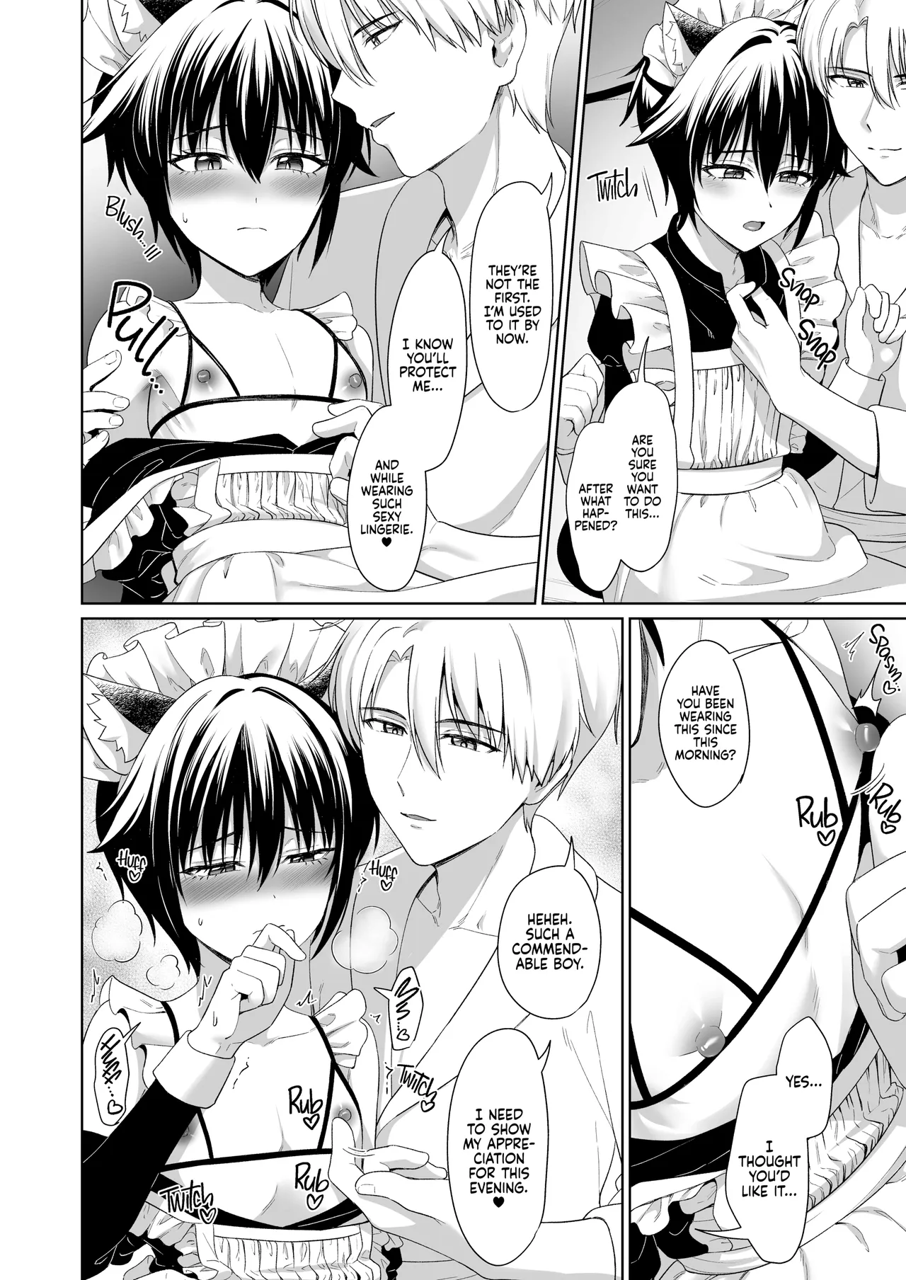 Nekomimi Shounen Maid no Ai suru Himegoto | Secretly Loving the Cat-Eared Maid page 12 full