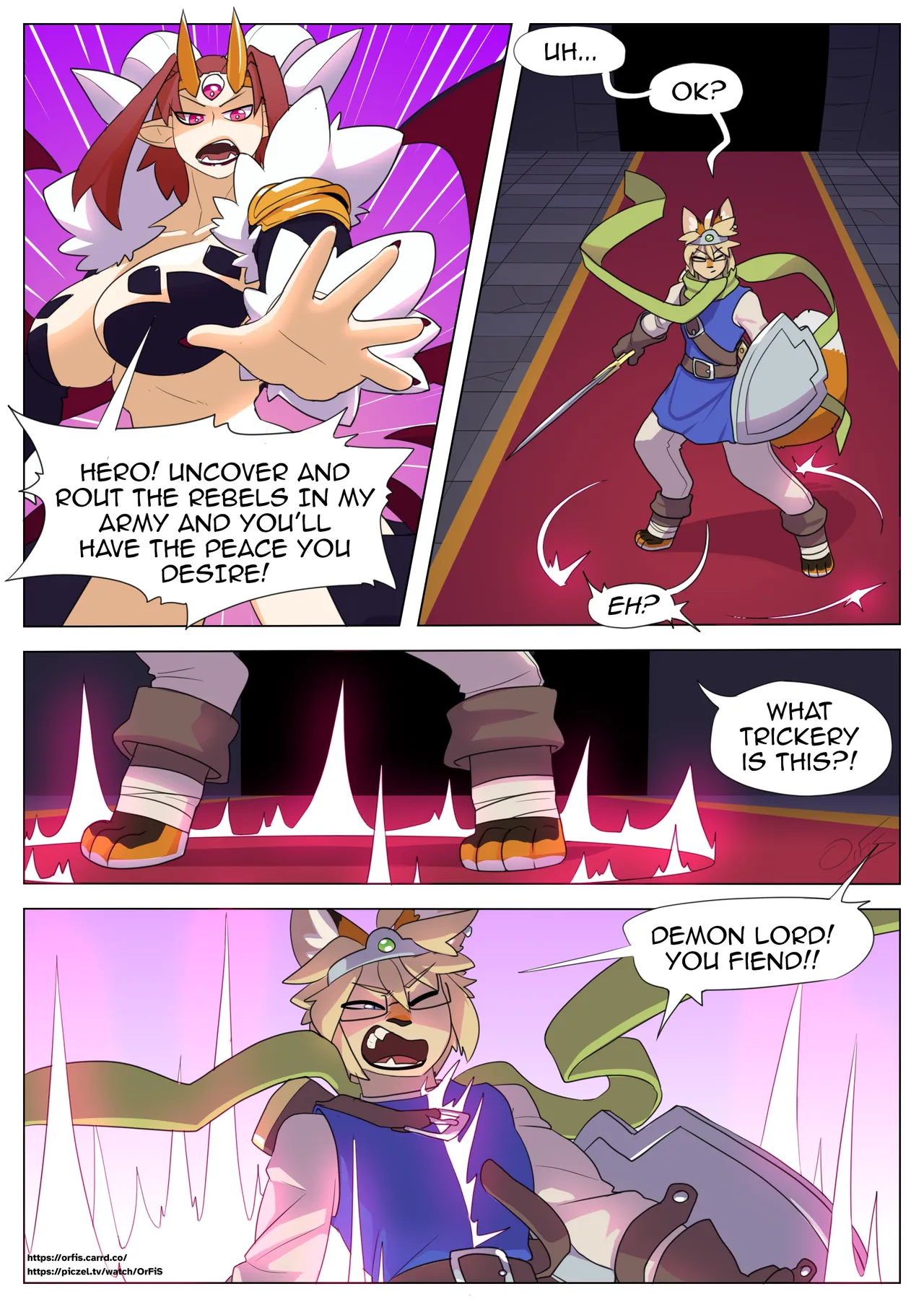 Confrontation with the Demon Lord page 5 full