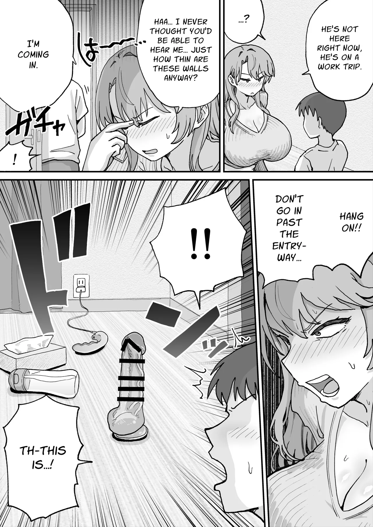 Caught Masturbating, the Frustrated Gal Wife In Heat page 6 full
