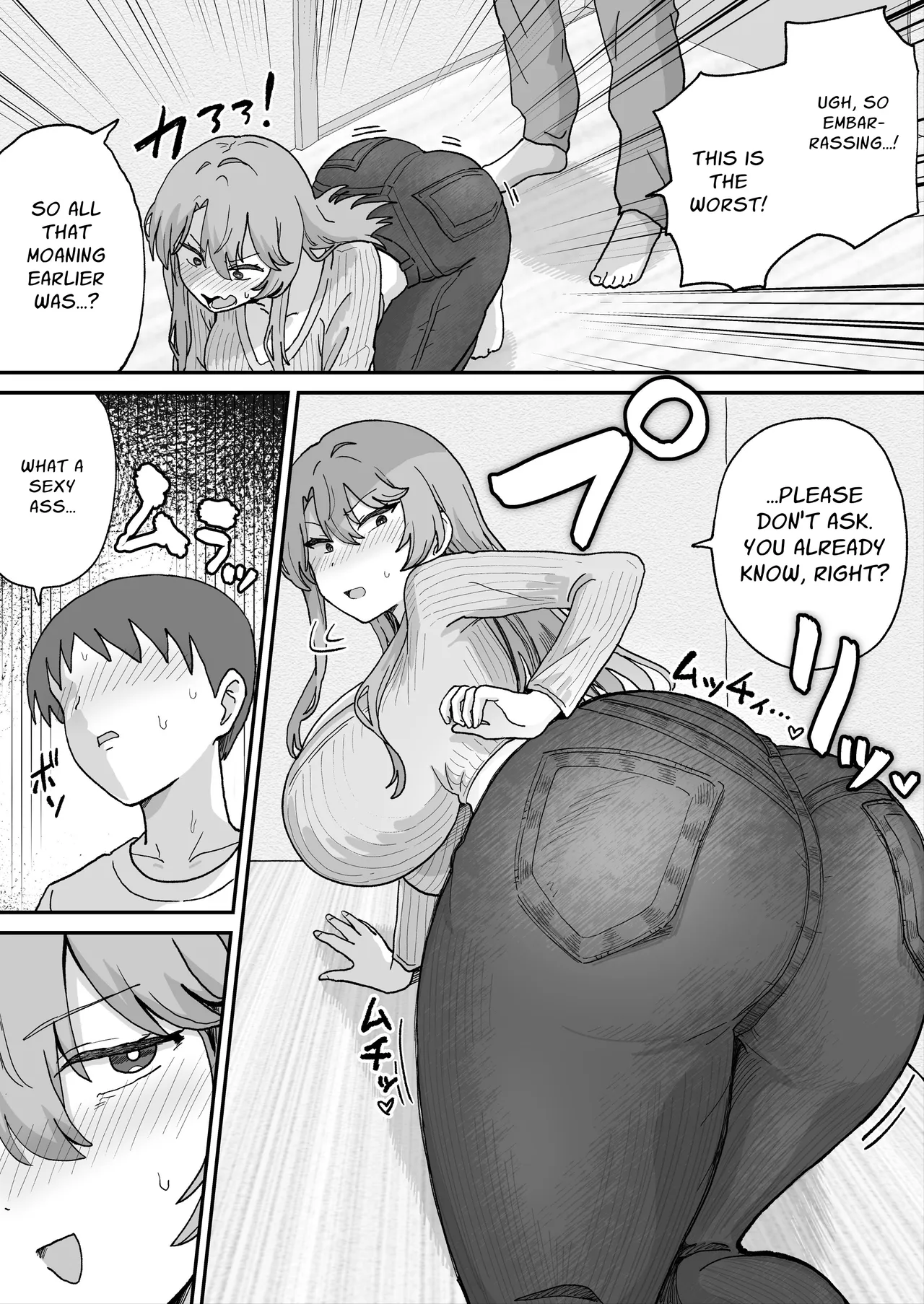 Caught Masturbating, the Frustrated Gal Wife In Heat page 7 full