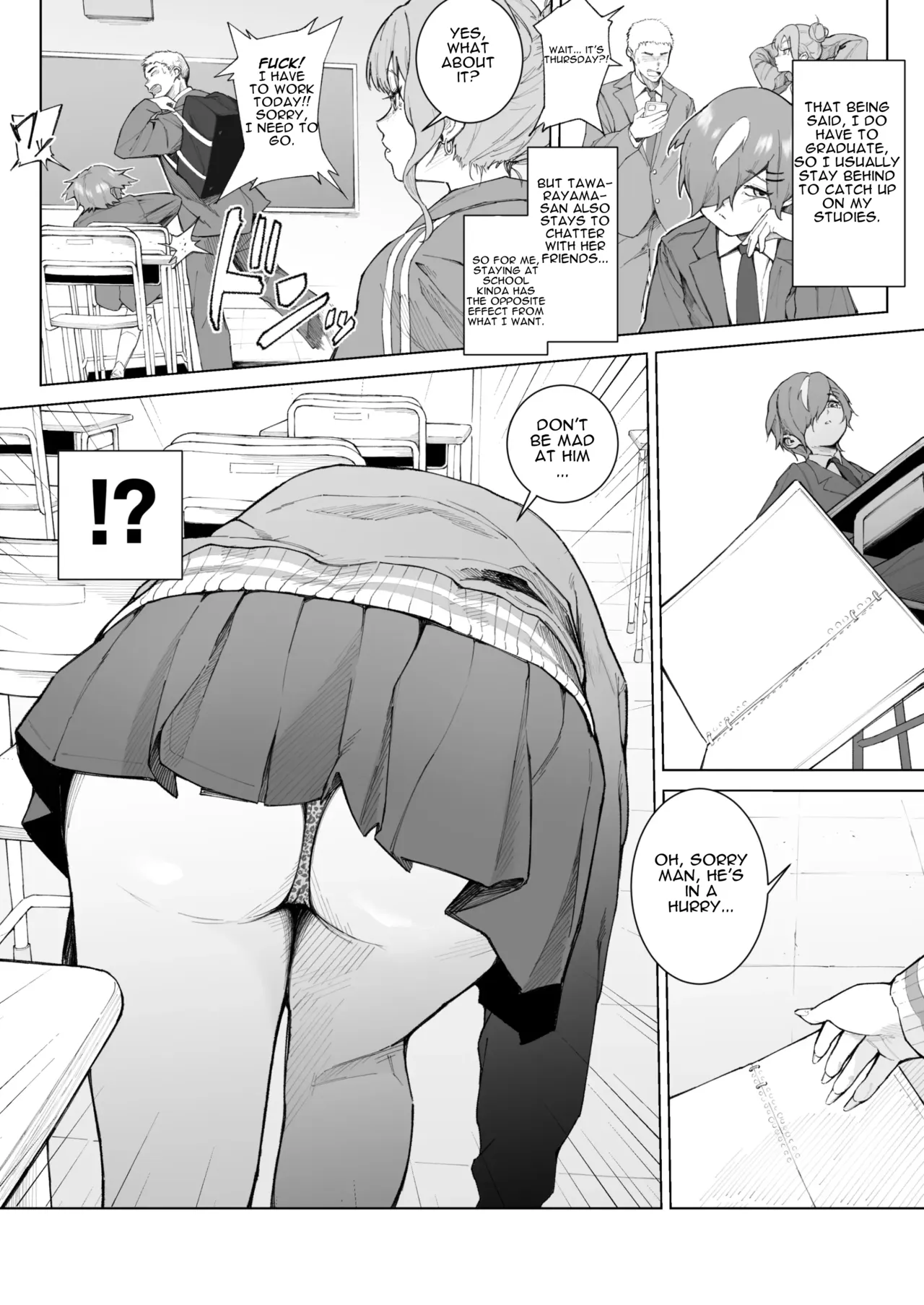 Kimi, Watashi no Koto "Okazu" ni Shitenai? ~Class no Deka Gal o Okazu ni Shiteitara Barete Shimatta Hanashi~ page 5 full