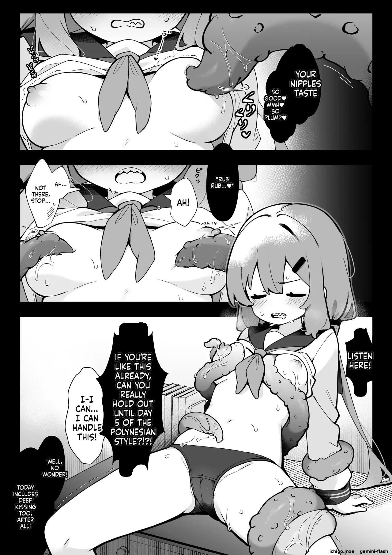 Masaka Watashi ga Shokushu Ecchi suru Nante...♡ 2 Polynesian Sex Hen page 12 full