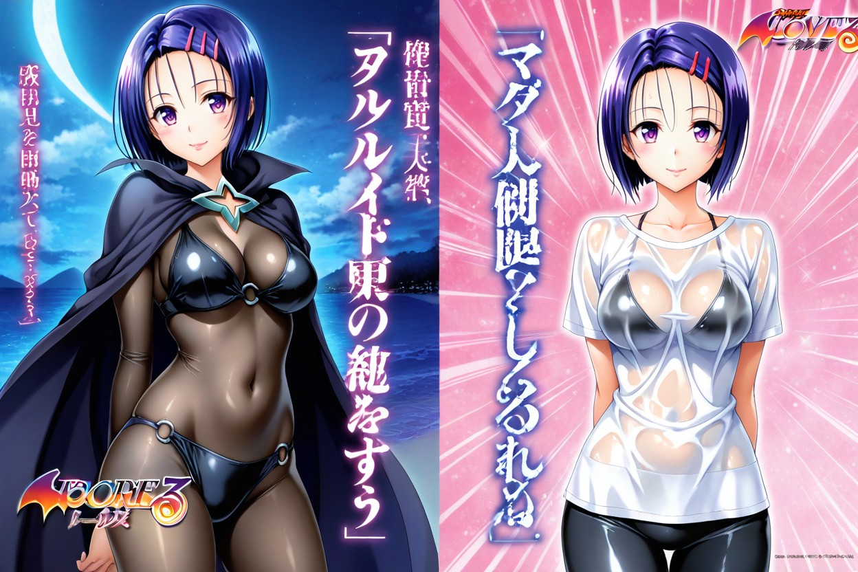 Haruna Sairenji Tentacles Opening / Konjiki No Yami After Story page 9 full