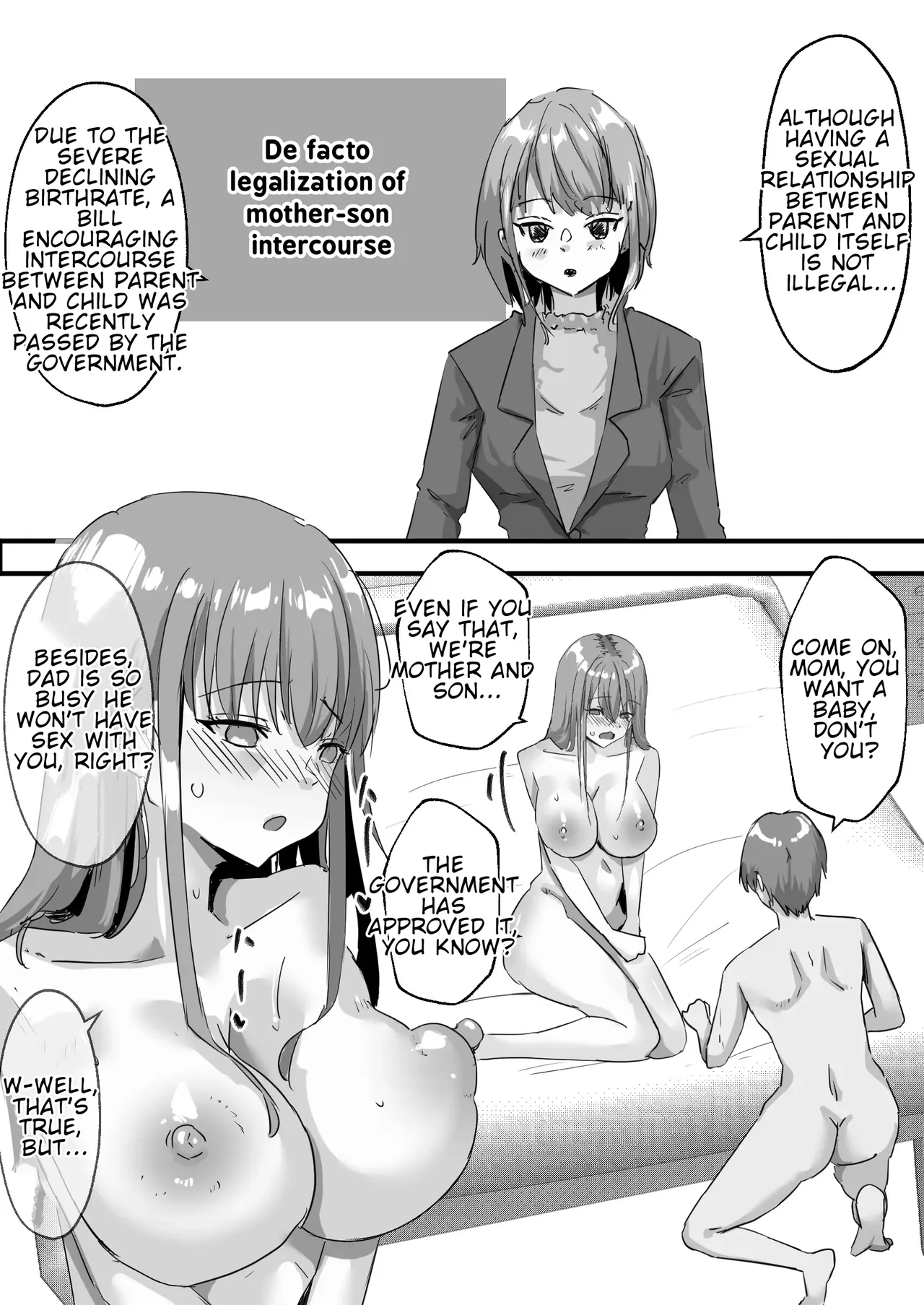 Legalization Of Mother-Son Sex page 11 full