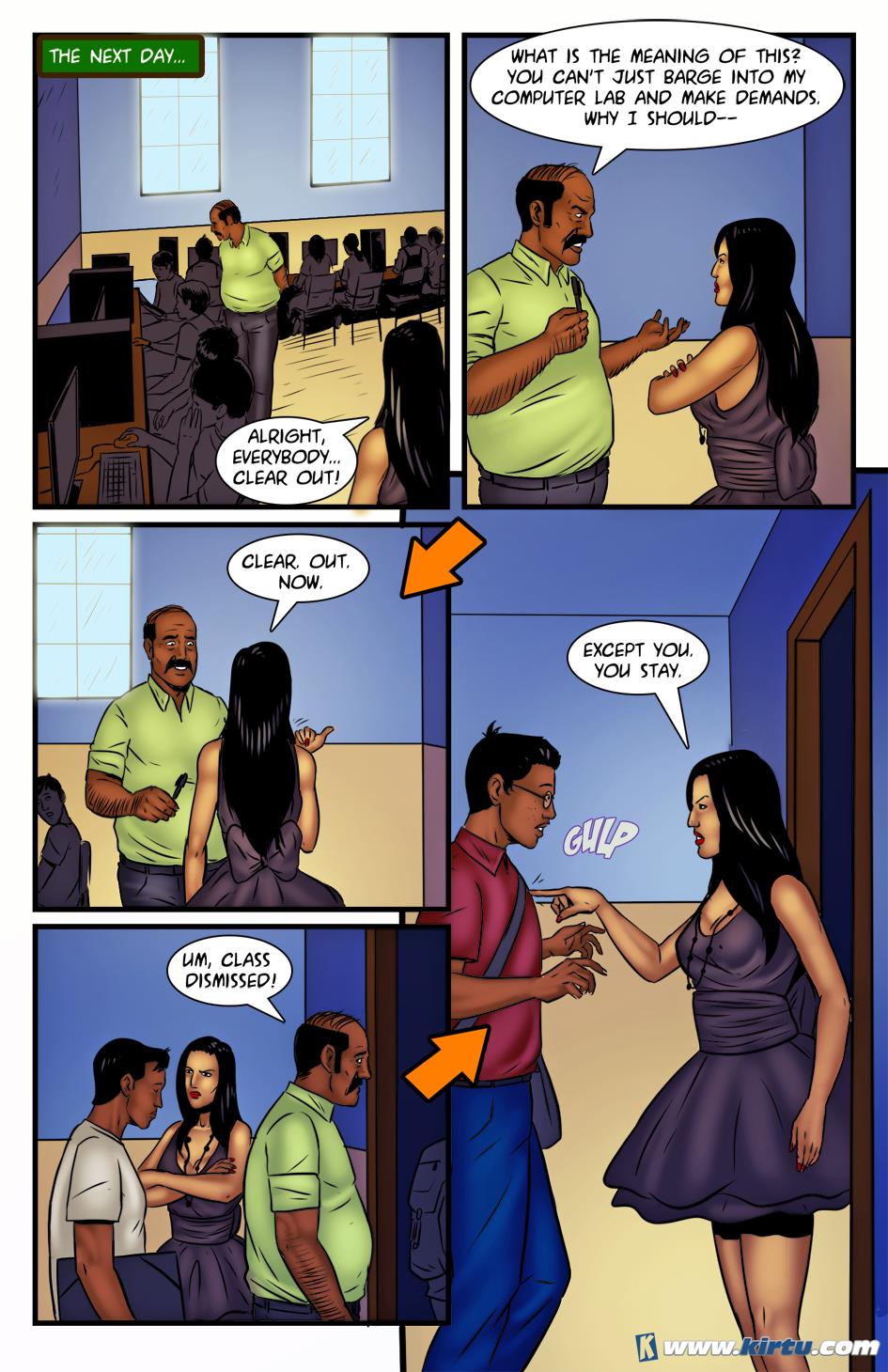 Miss Rita - Chapter 17 - Rukma the rich bitch always gets her way! page 12 full