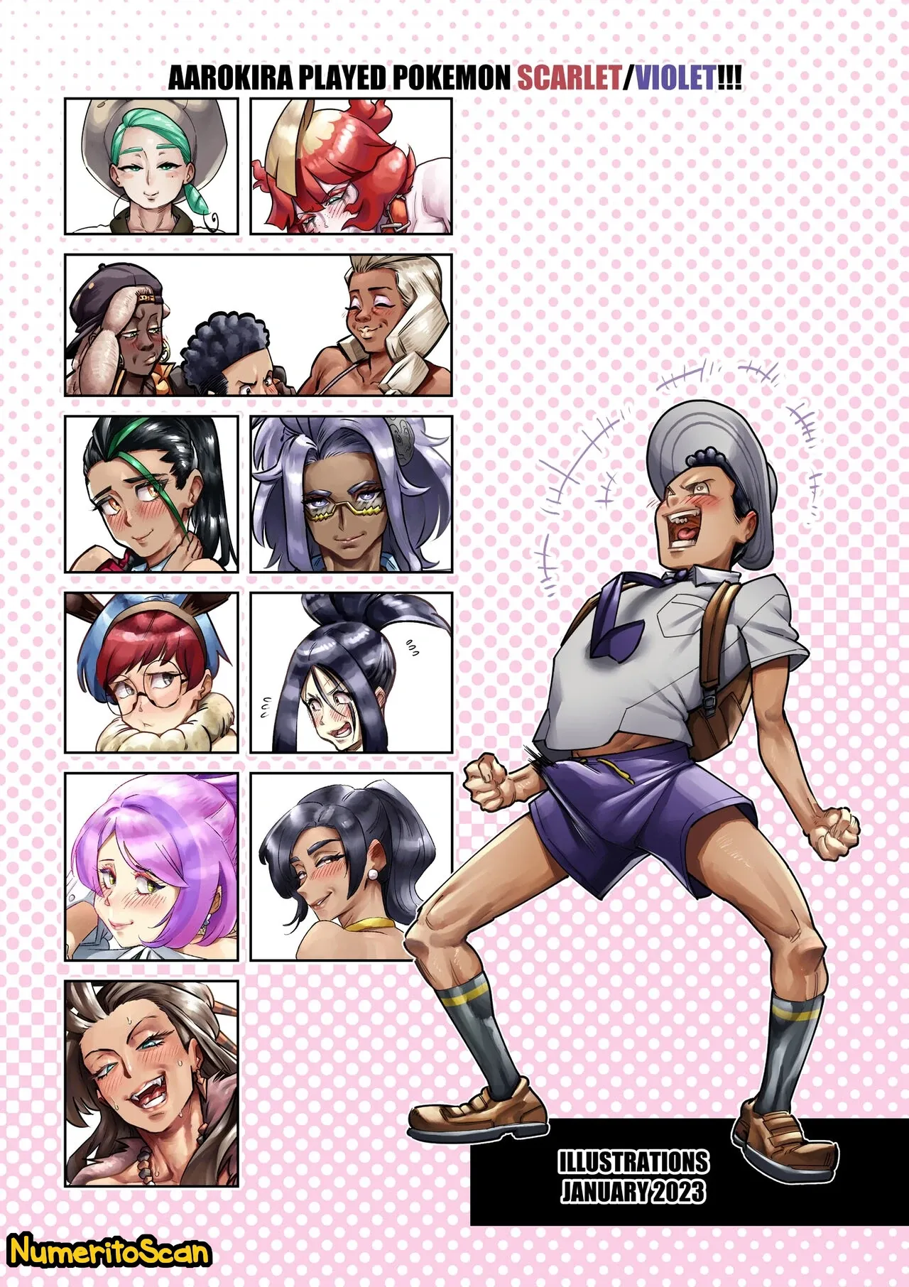 ¡¡Aarokira jugó Pokémon Escarlata y Púrpura!! page 1 full