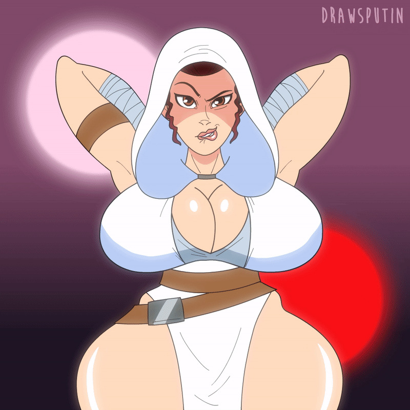 [Drawsputin] Rey Skywalker (Star Wars) cover