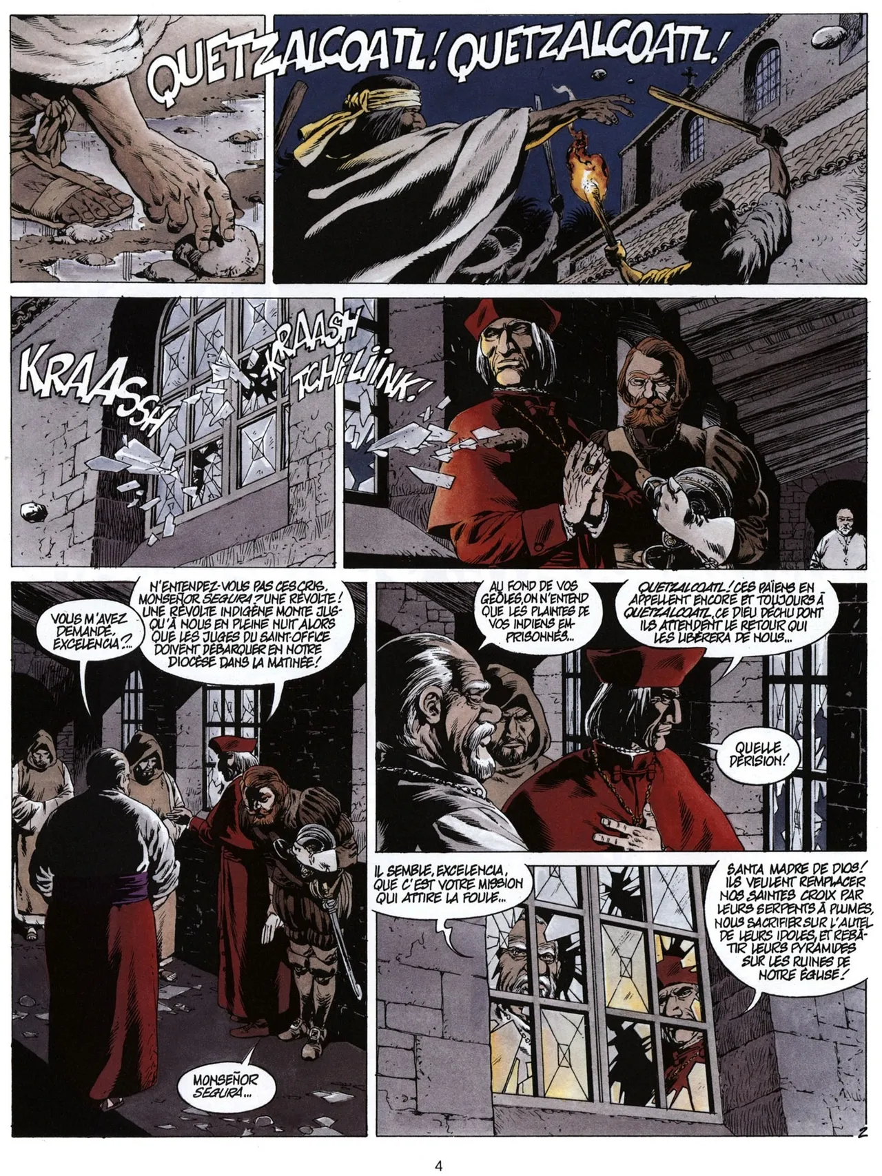 Quetzalcoatl T02 - La Montagne de Sang page 6 full